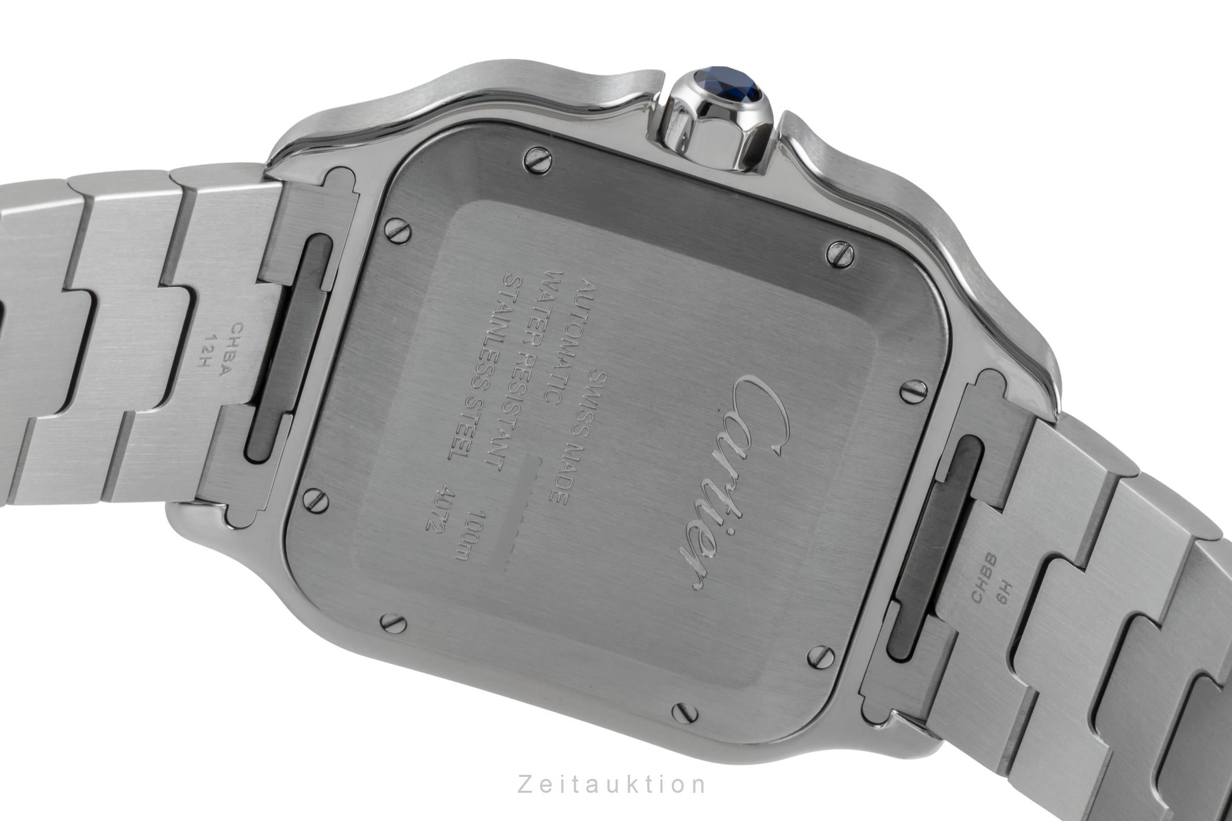 Cartier Santos acciaio / oro automatismo orologio da uomo W2SA0009 LP: 13400EUR  [2506313]