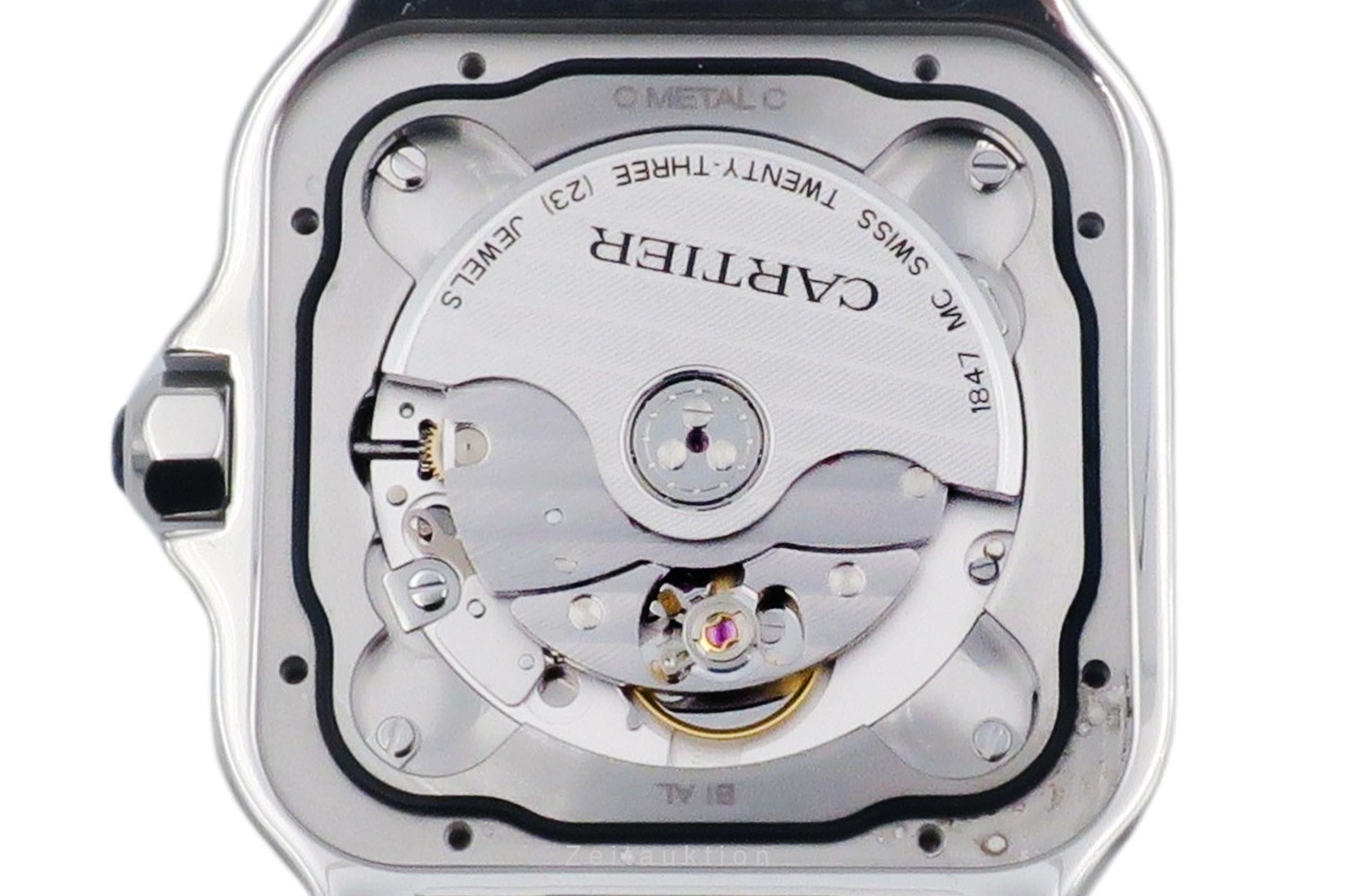 Cartier Santos acciaio / oro automatismo orologio da uomo W2SA0009 LP: 13400EUR  [2506313]