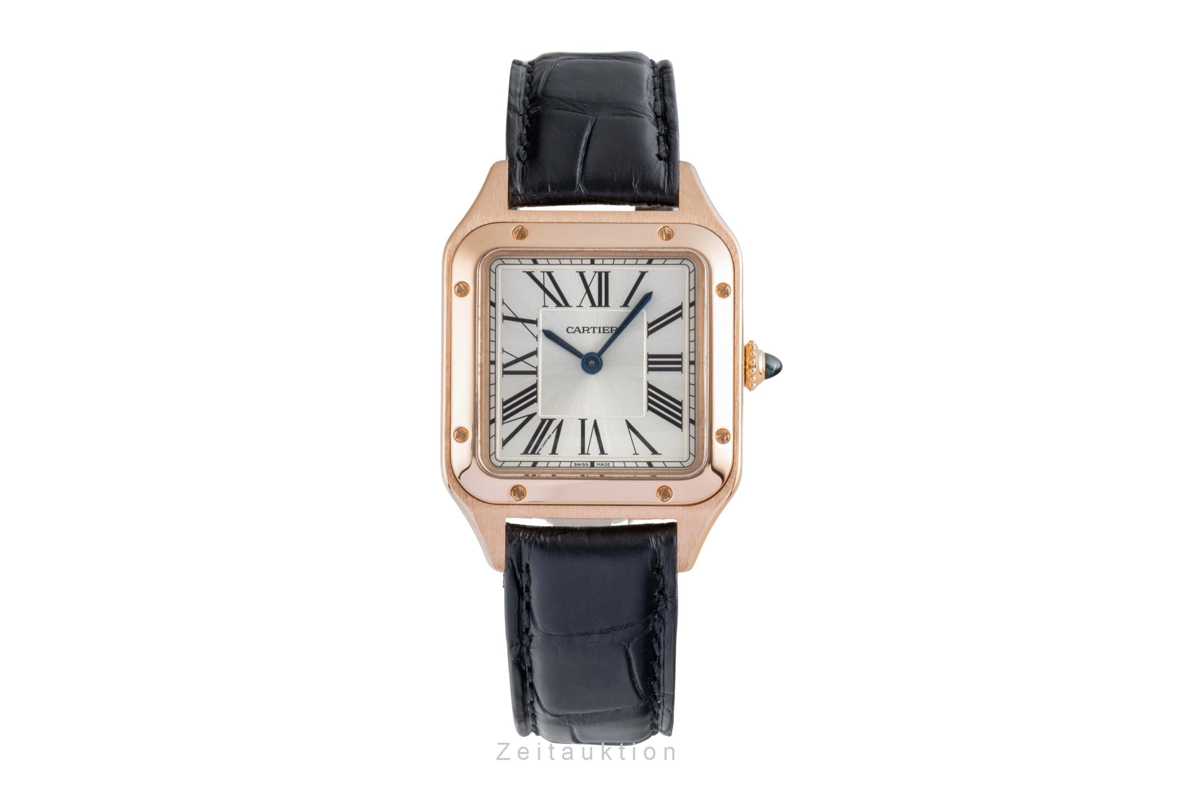 Cartier Santos Dumont or rouge 18 ct quartz montre pour femmes WGSA0022 LP: 12500EUR  [2506316]