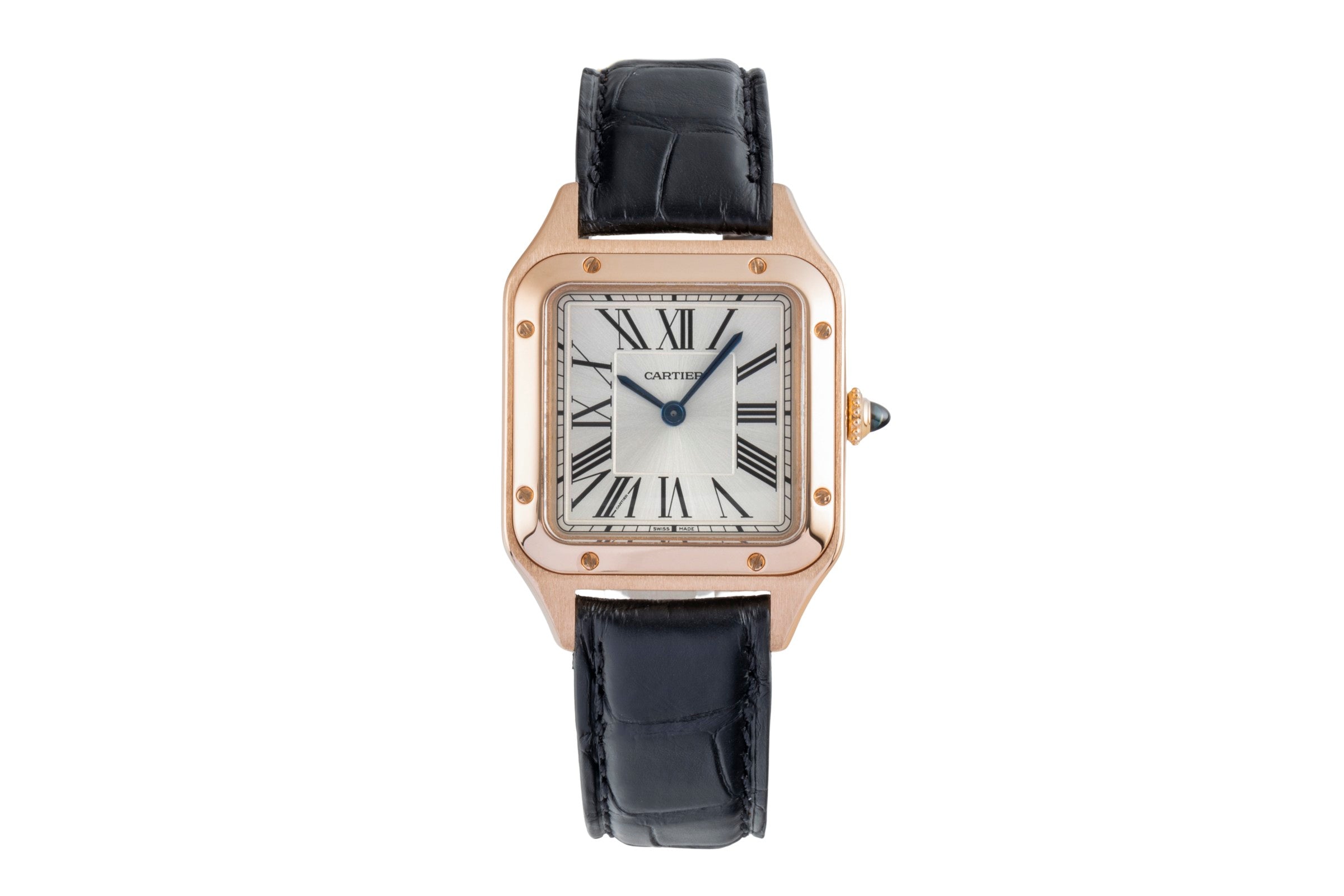 Cartier Santos Dumont or rouge 18 ct quartz montre pour femmes WGSA0022 LP: 12500EUR  [2506316]