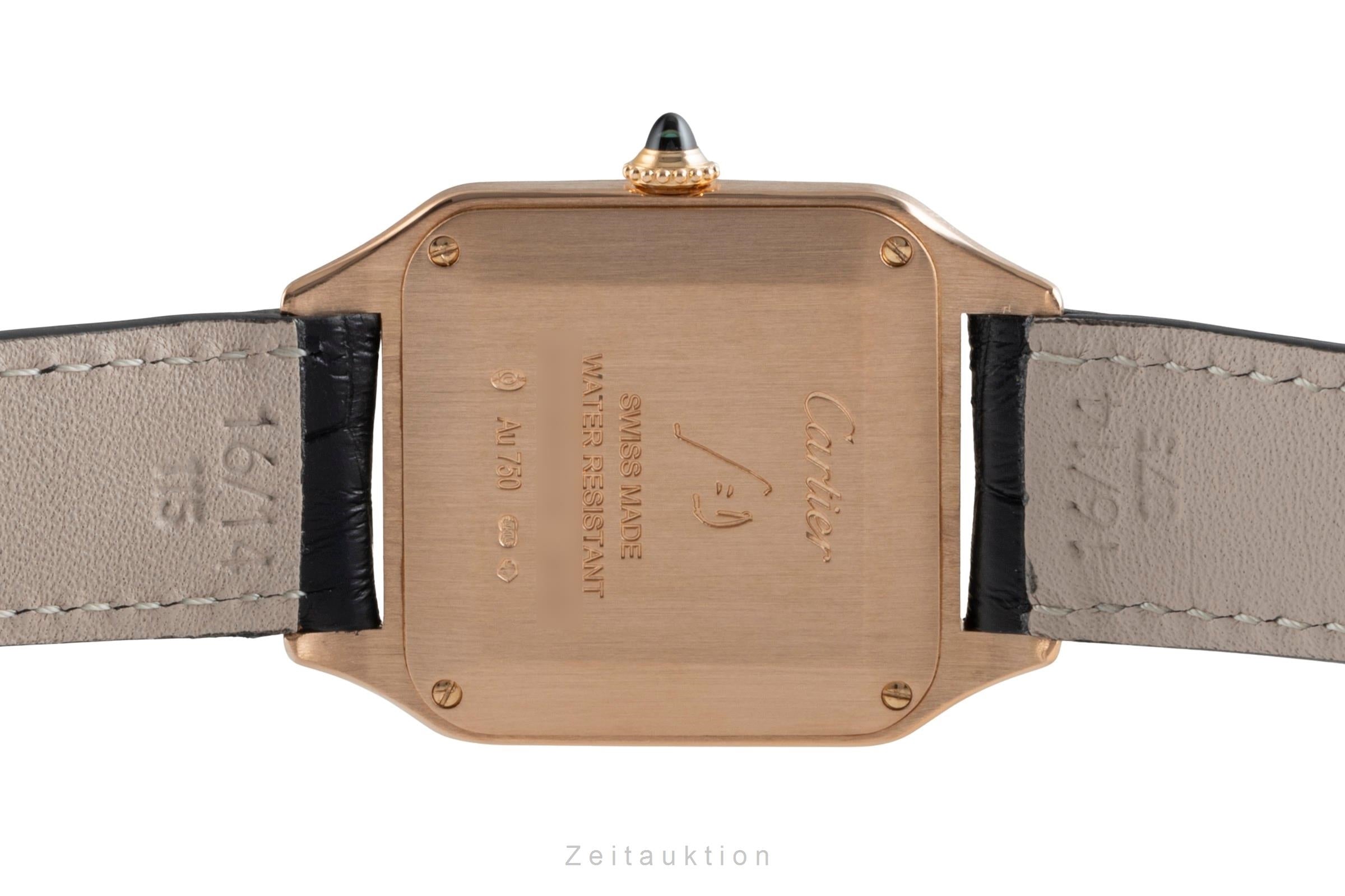 Cartier Santos Dumont or rouge 18 ct quartz montre pour femmes WGSA0022 LP: 12500EUR  [2506316]