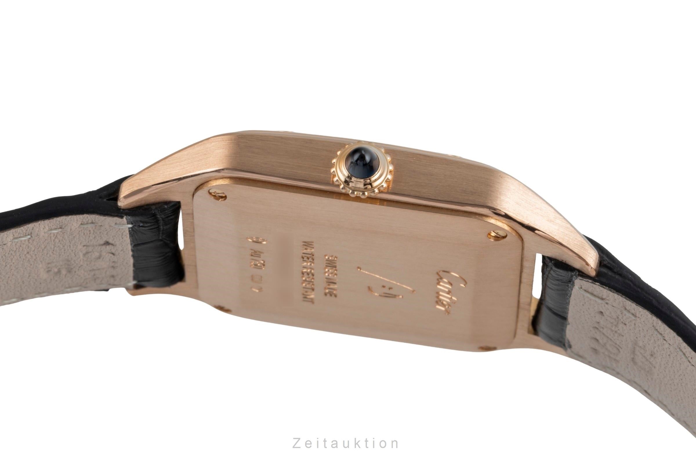 Cartier Santos Dumont or rouge 18 ct quartz montre pour femmes WGSA0022 LP: 12500EUR  [2506316]