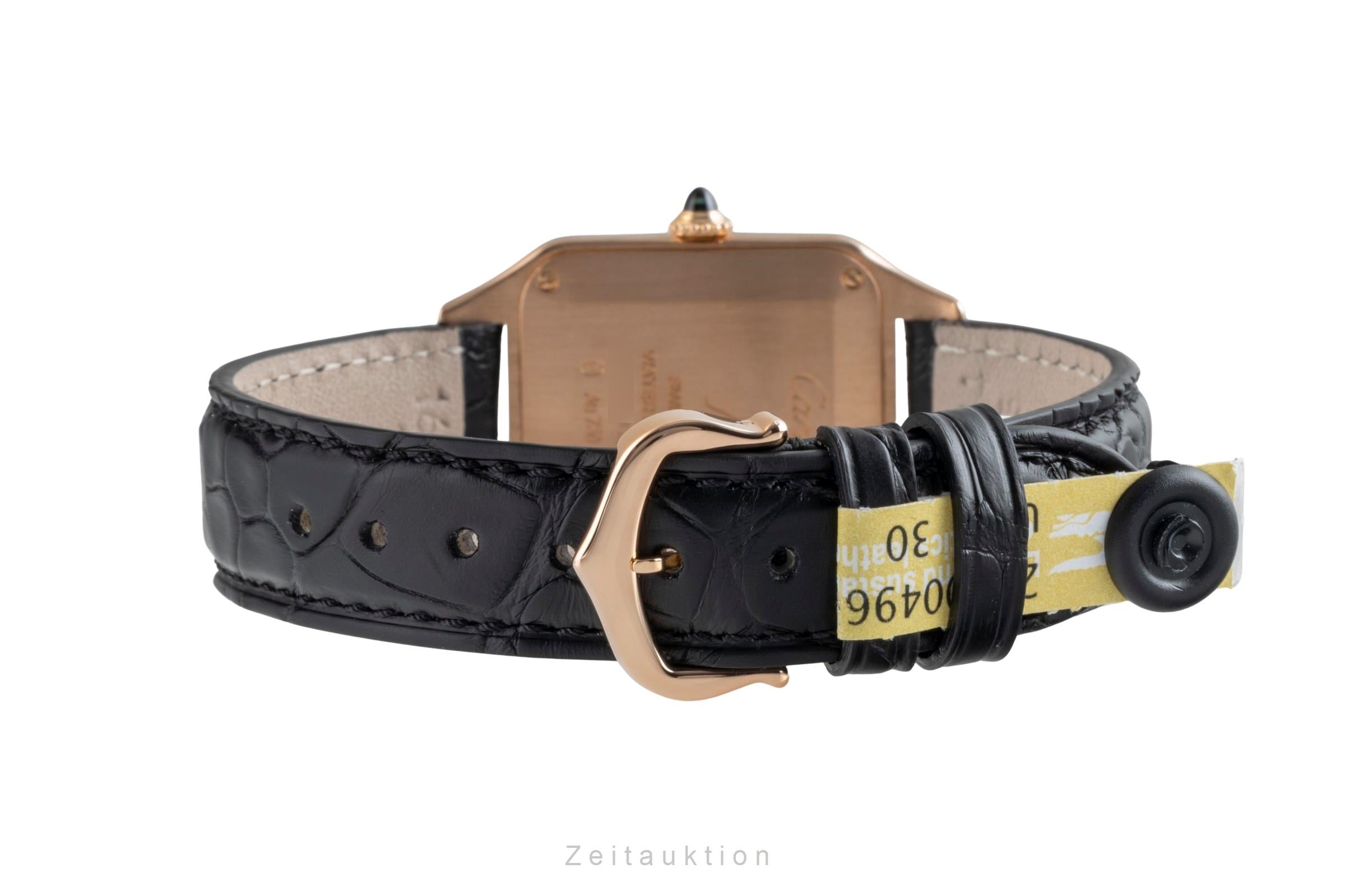 Cartier Santos Dumont or rouge 18 ct quartz montre pour femmes WGSA0022 LP: 12500EUR  [2506316]