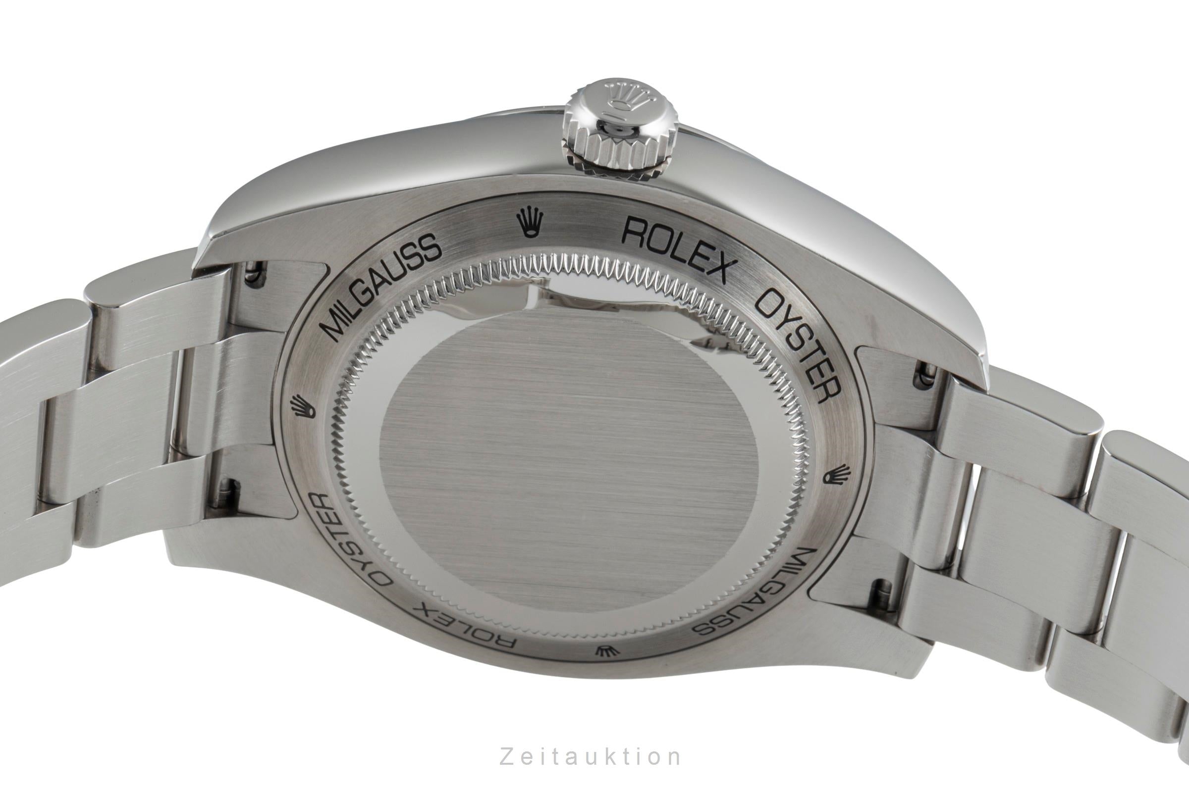 Rolex Milgauss Black Dial Edelstahl Automatik Herrenuhr Ref. 116400GV  [2506318]