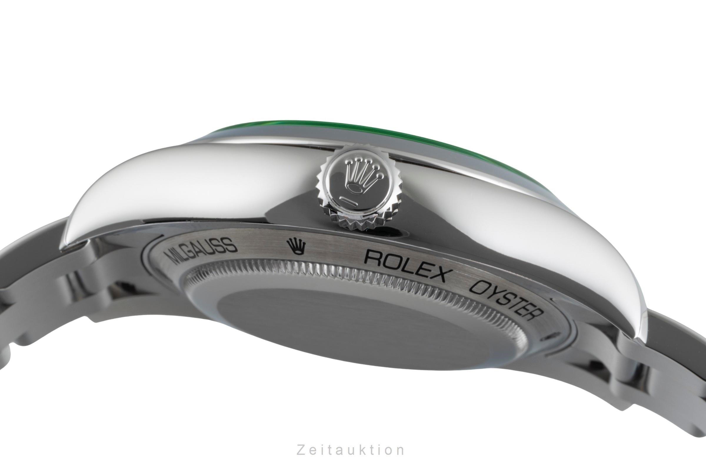 Rolex Milgauss Black Dial Edelstahl Automatik Herrenuhr Ref. 116400GV  [2506318]