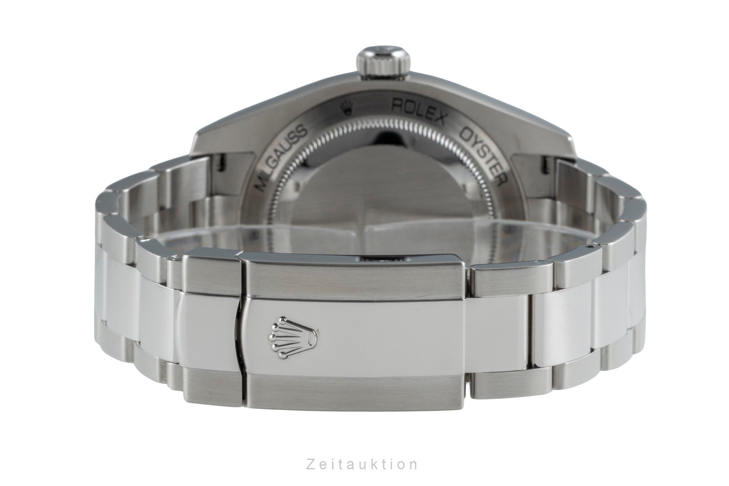 Rolex Milgauss Black Dial Edelstahl Automatik Herrenuhr Ref. 116400GV  [2506318]