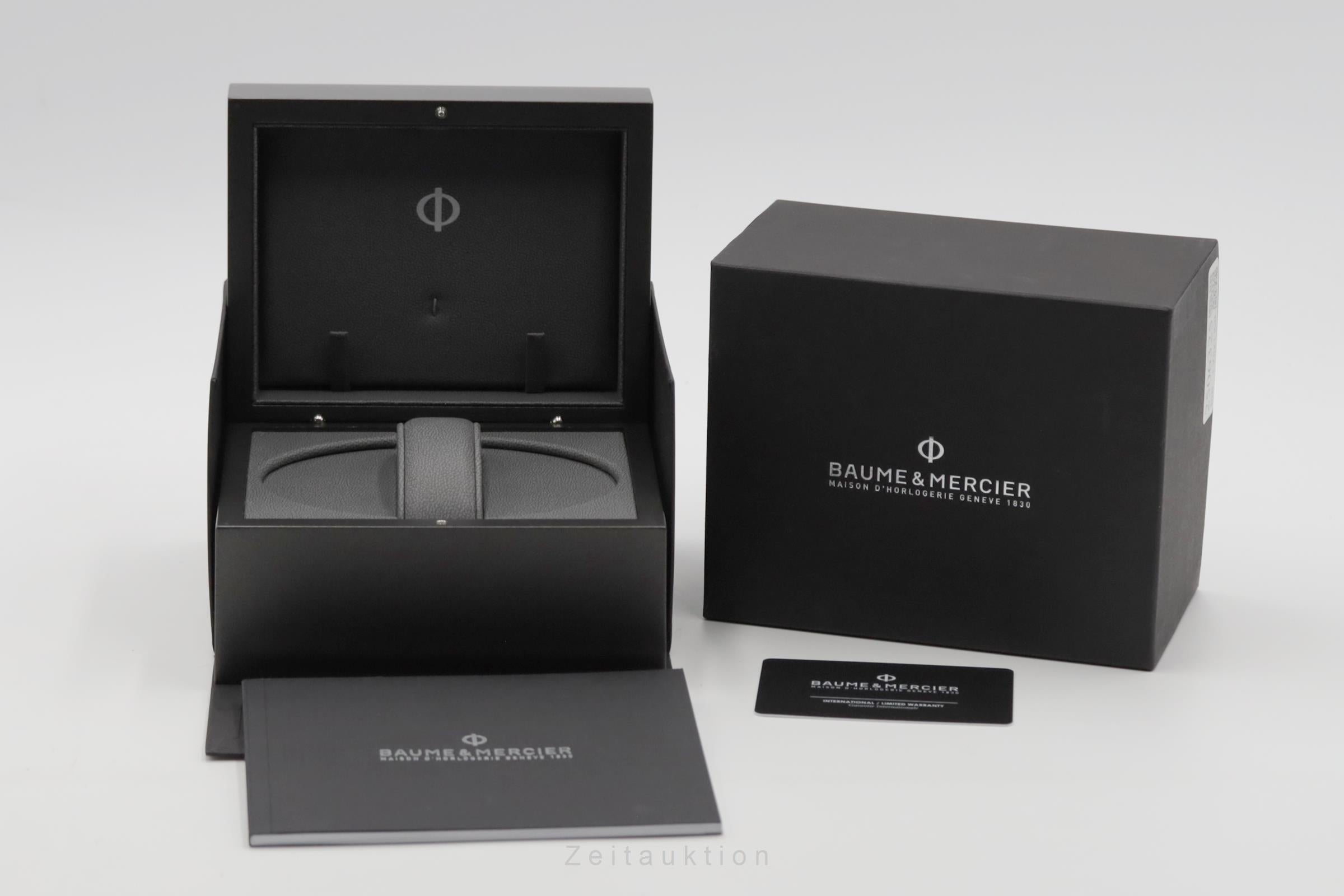 Baume & Mercier Clifton Stahl Automatik Herrenuhr Ref. M0A10340 65827 B&P 2024 [2506325]