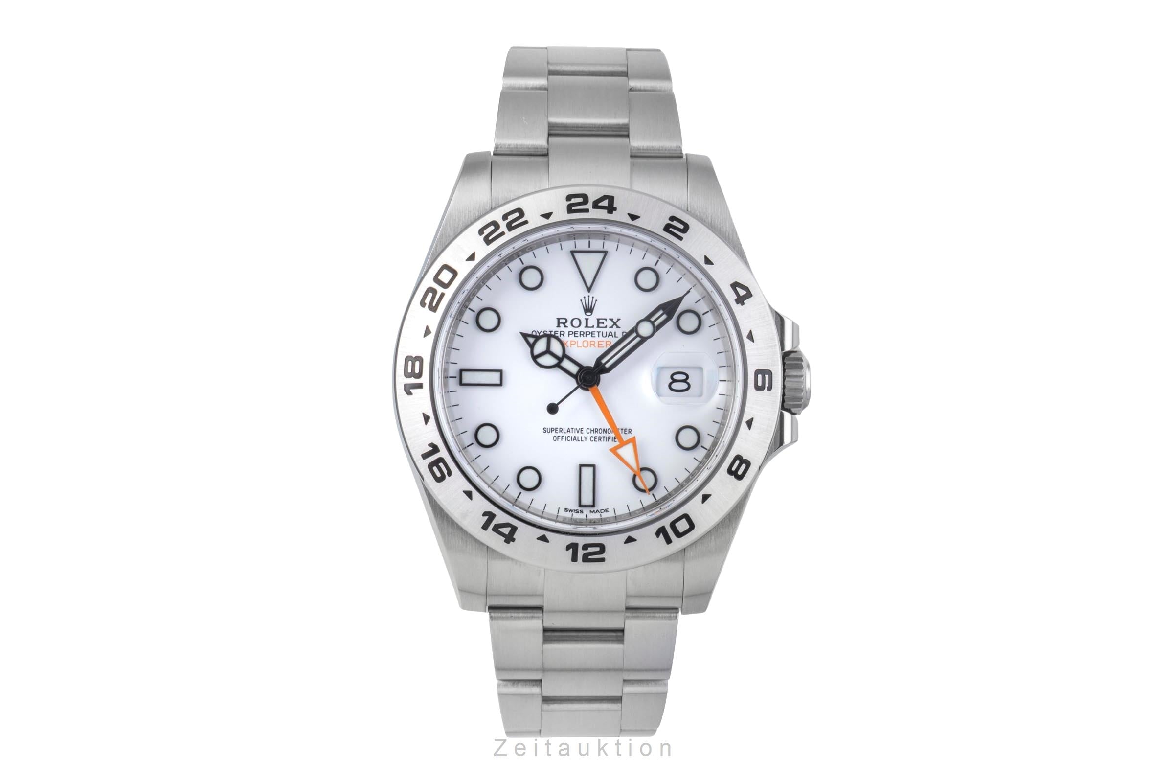 Rolex Explorer II acero automático reloj para caballeros 216570  [2506327]