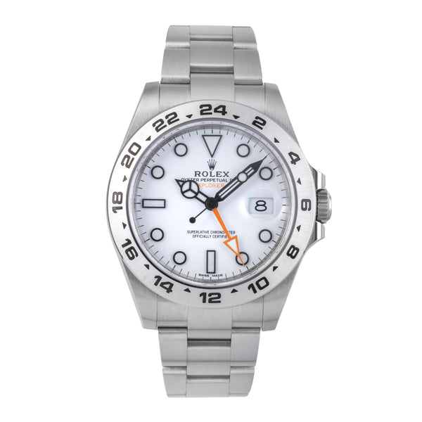 Rolex Explorer II acero automático reloj para caballeros 216570  [2506327]