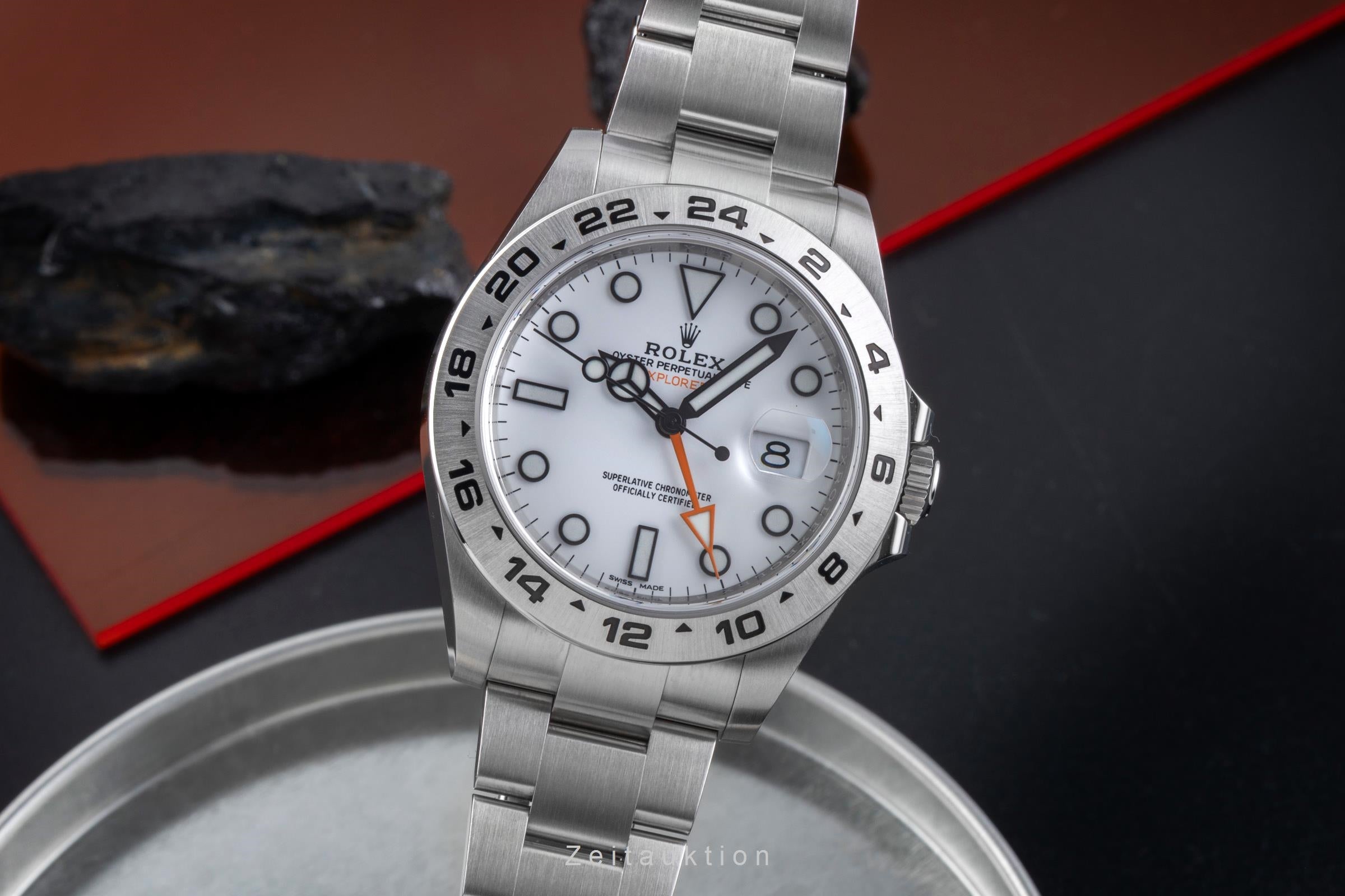 Rolex Explorer II acier automatique montre pour hommes 216570  [2506327]