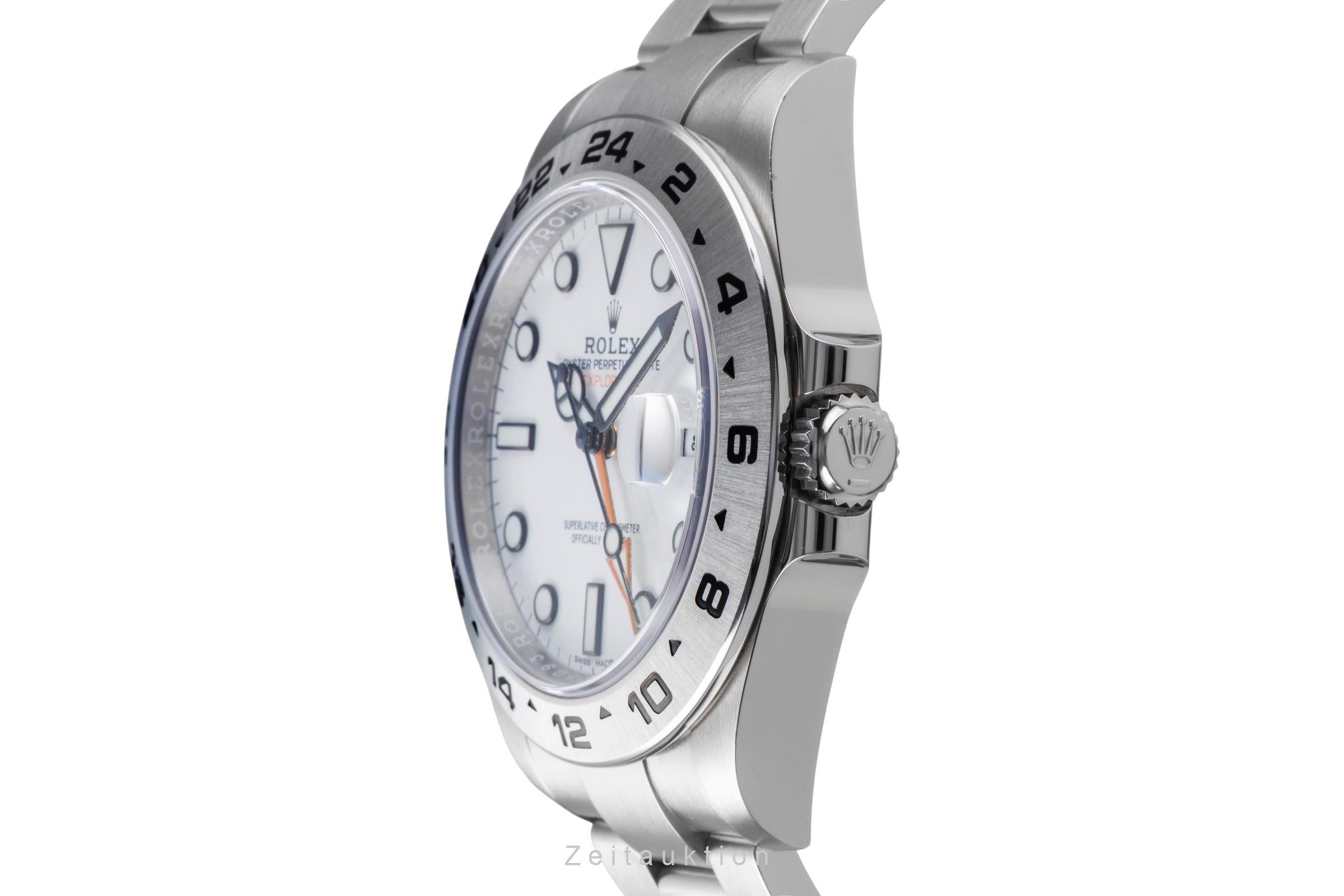 Rolex Explorer II acero automático reloj para caballeros 216570  [2506327]