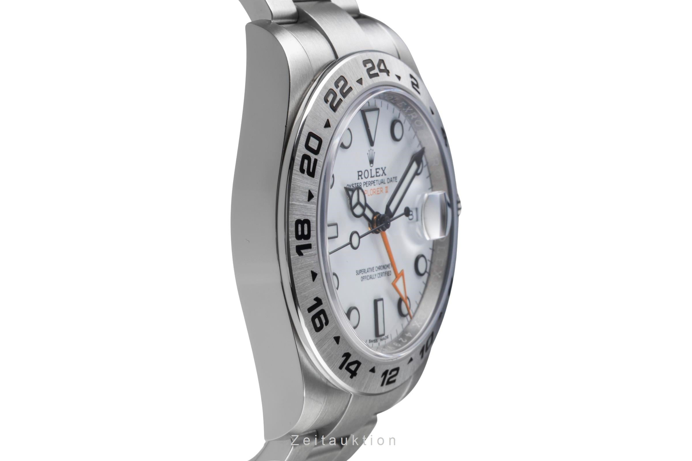 Rolex Explorer II acero automático reloj para caballeros 216570  [2506327]