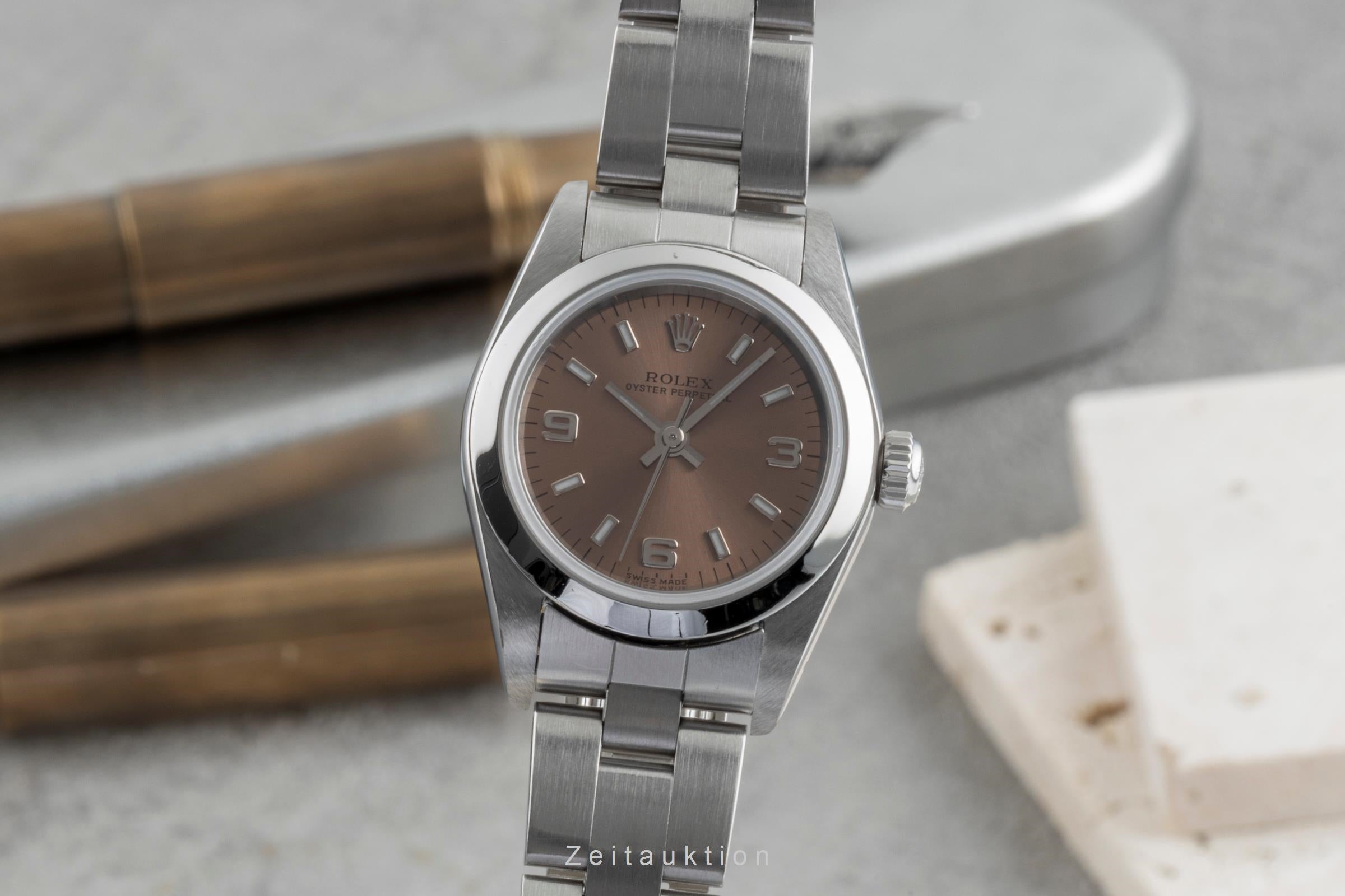 Rolex Oyster Perpetual steel automatic women's watch 76080  [2506328]