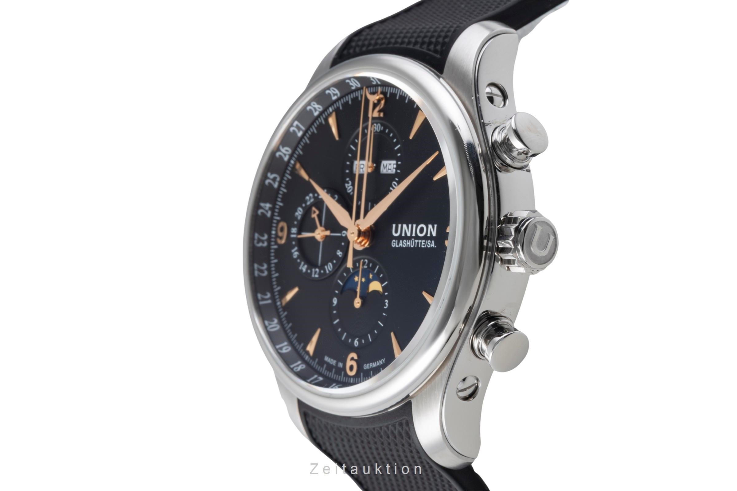 Union Glashütte Belisar chronographe acier automatique montre pour hommes D0094251705701   [2506331]