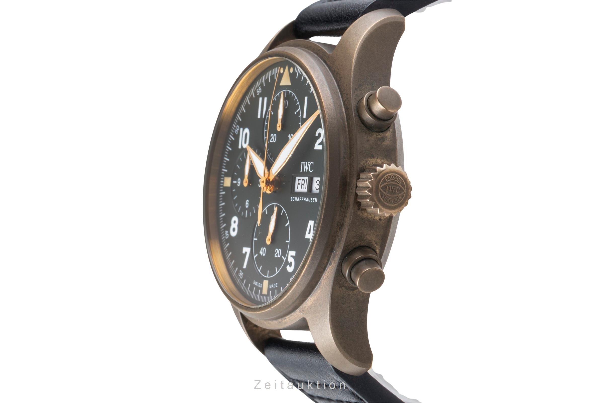 IWC Fliegerchronograph chronographe bronze automatique montre pour hommes IW387902  [2506332]