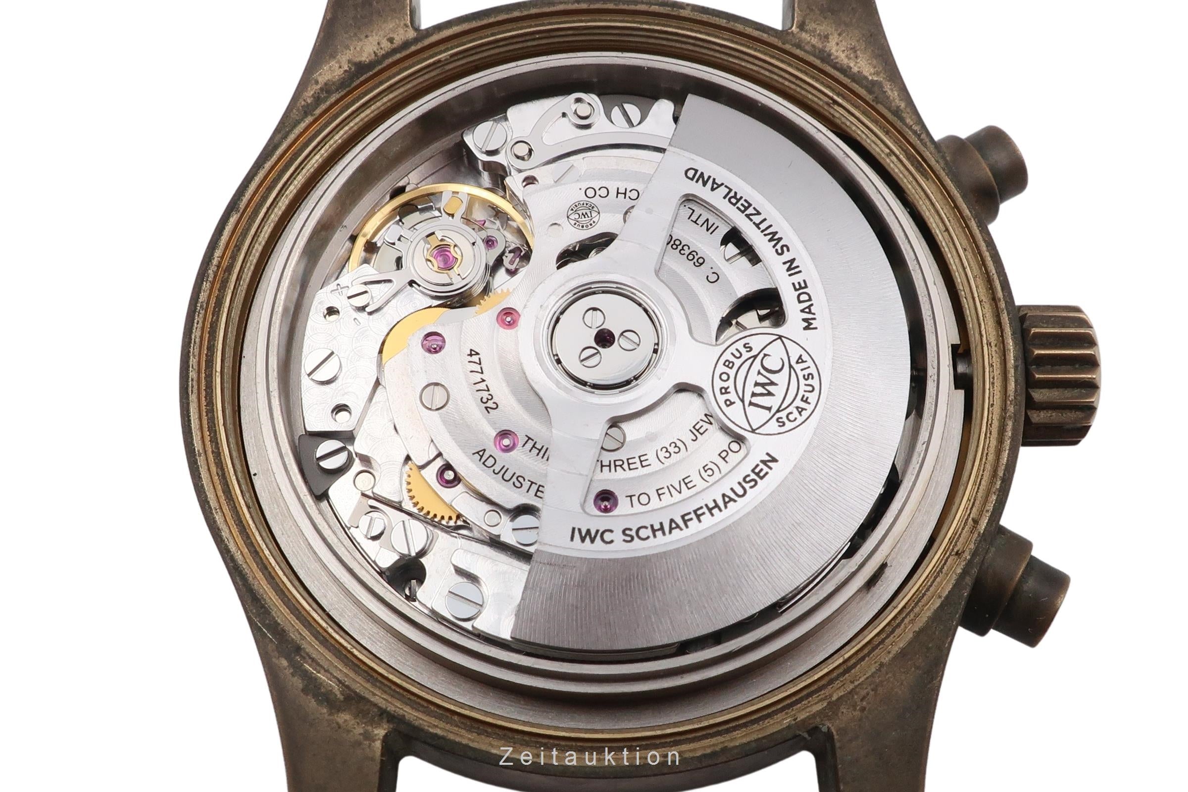 IWC Fliegerchronograph chronographe bronze automatique montre pour hommes IW387902  [2506332]