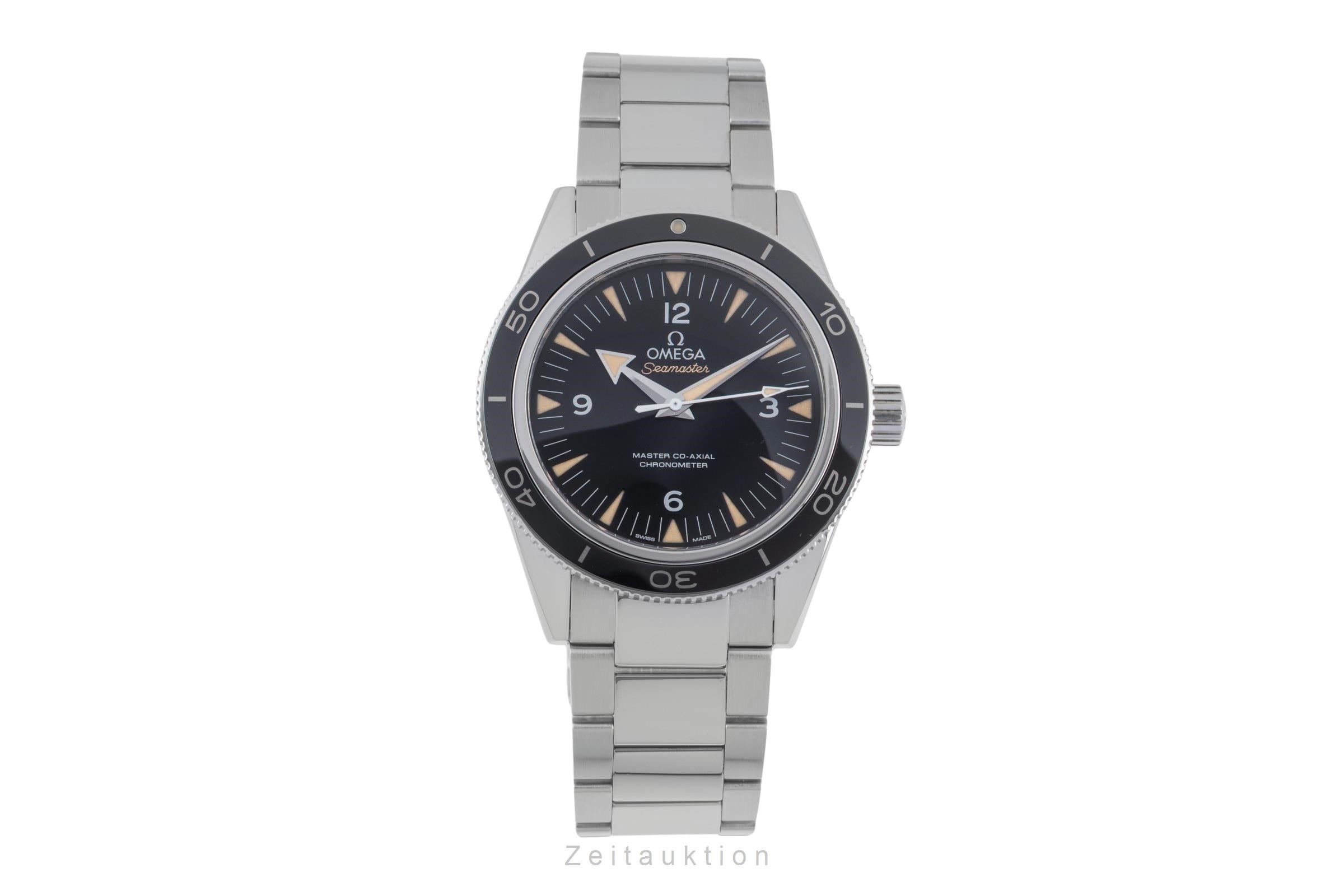 Omega Seamaster acier automatique montre pour hommes 233.30.41.21.01.001 LP: 7700EUR  [2506334]