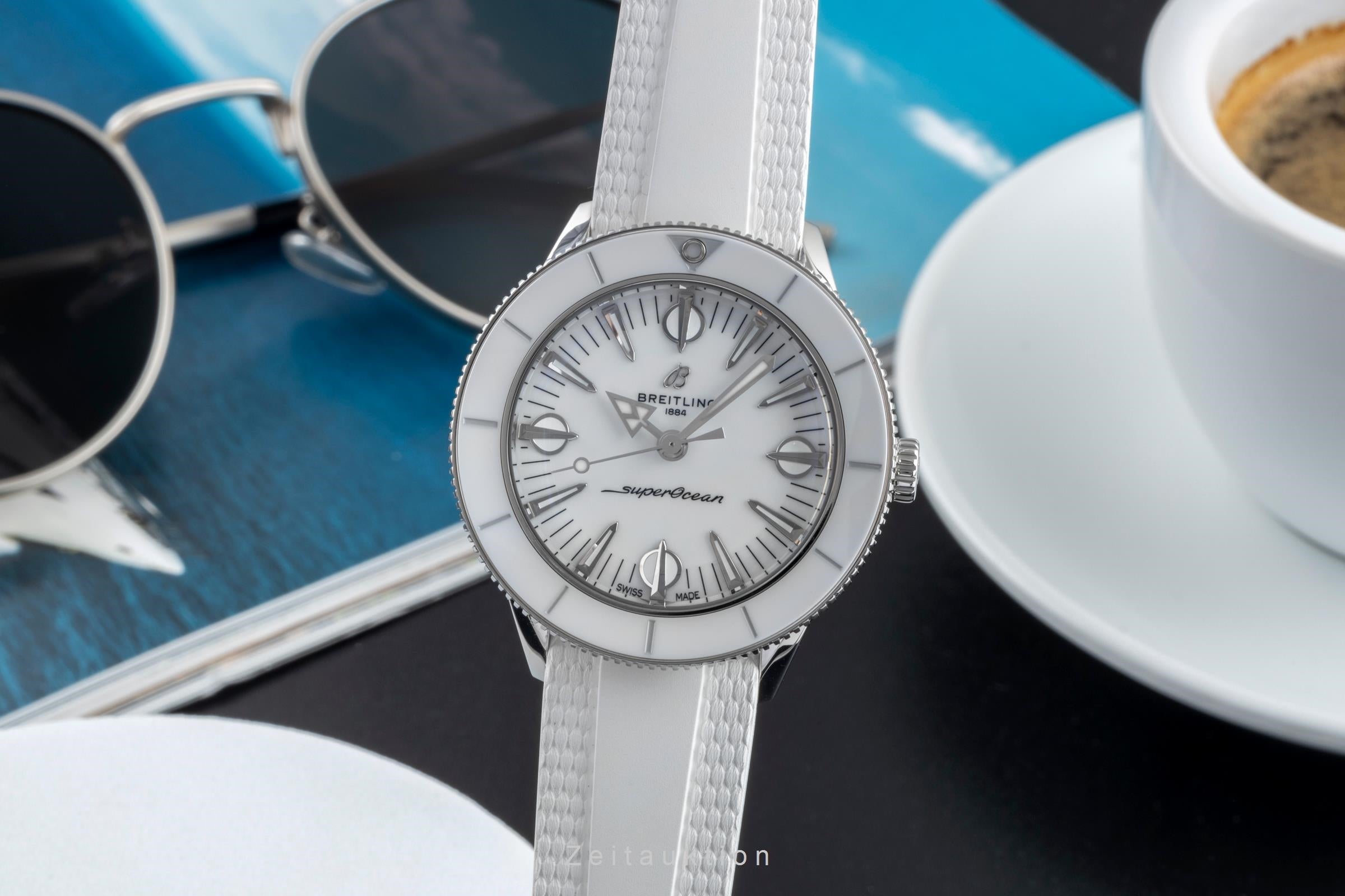 Breitling Superocean acier automatique montre pour femmes A10340  [2506335]