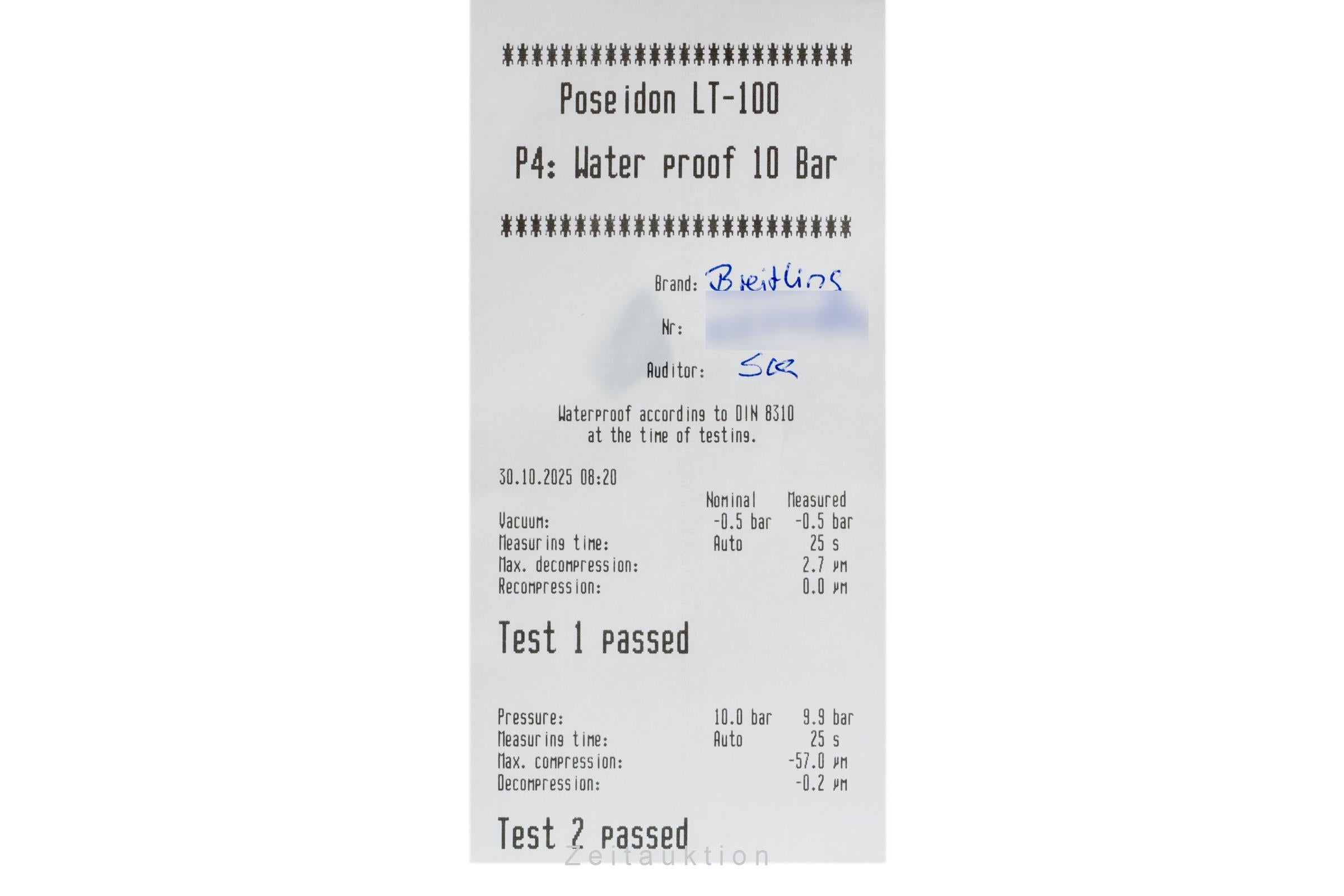 Breitling Superocean acier automatique montre pour femmes A10340  [2506335]