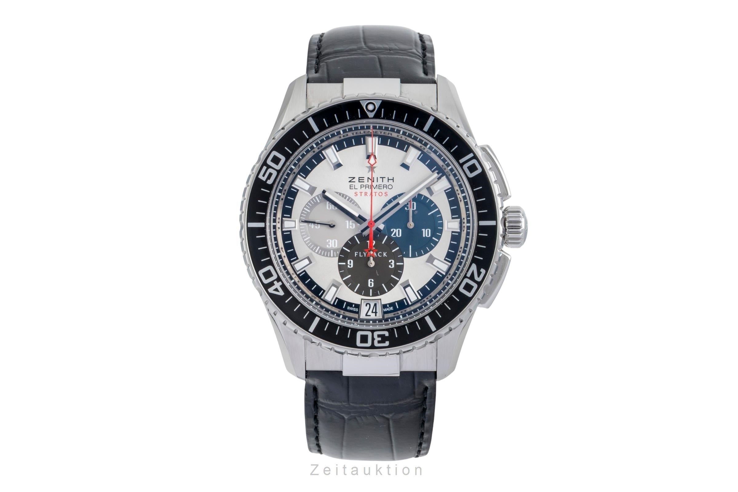 Zenith El Primero cronografo acciaio automatismo orologio da uomo 03.2066.405/69.R515  [2506337]