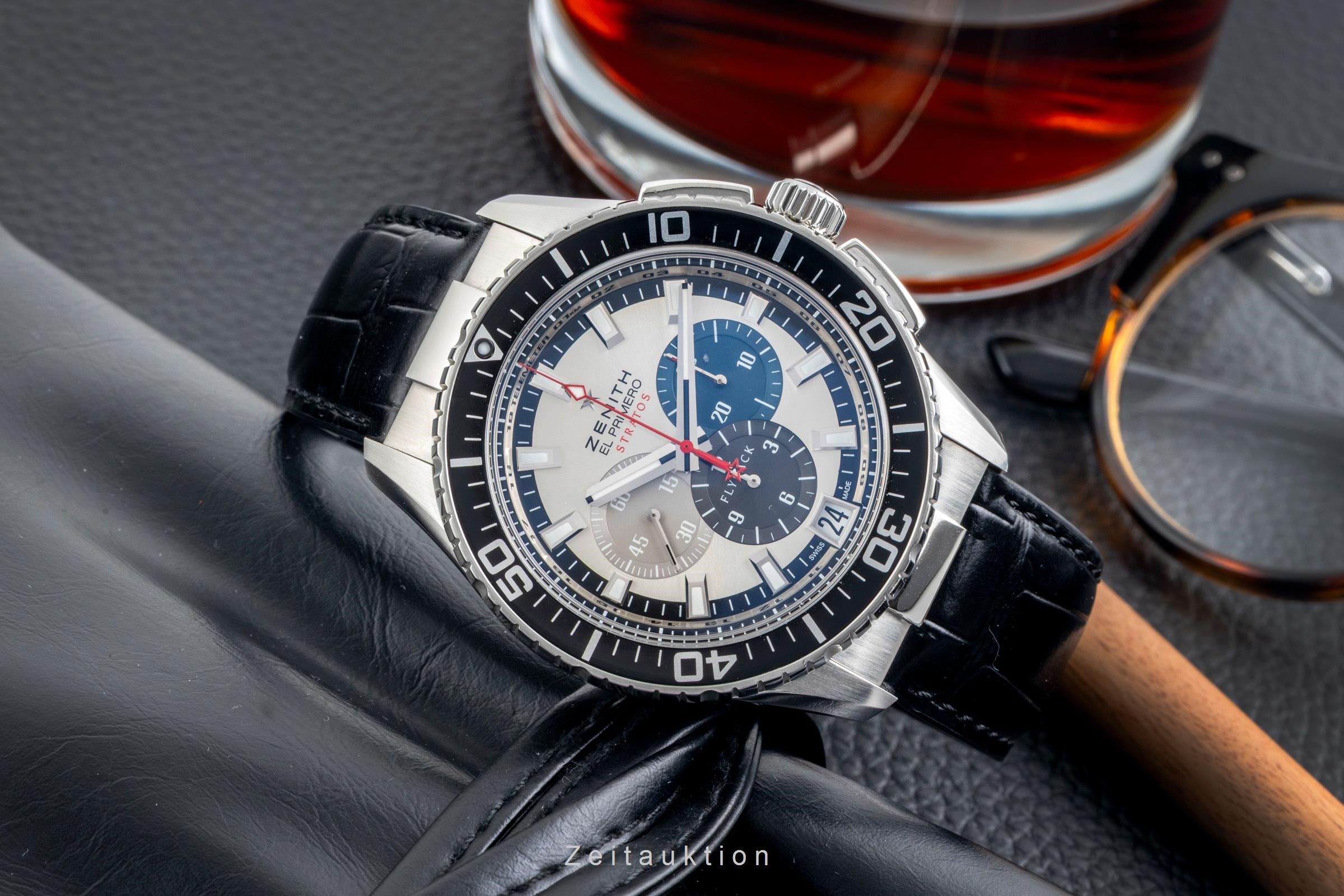 Zenith El Primero cronografo acciaio automatismo orologio da uomo 03.2066.405/69.R515  [2506337]
