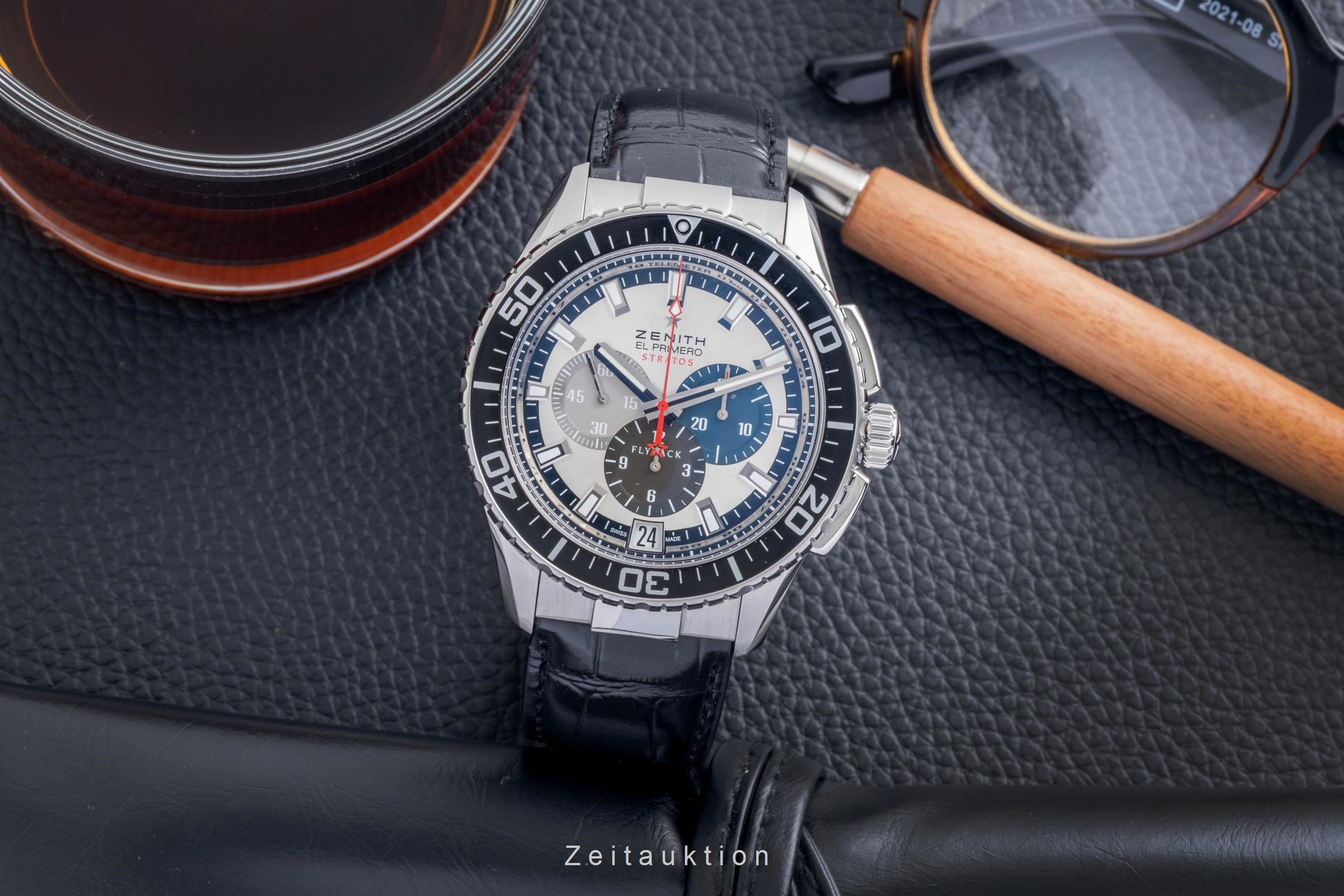 Zenith El Primero cronografo acciaio automatismo orologio da uomo 03.2066.405/69.R515  [2506337]