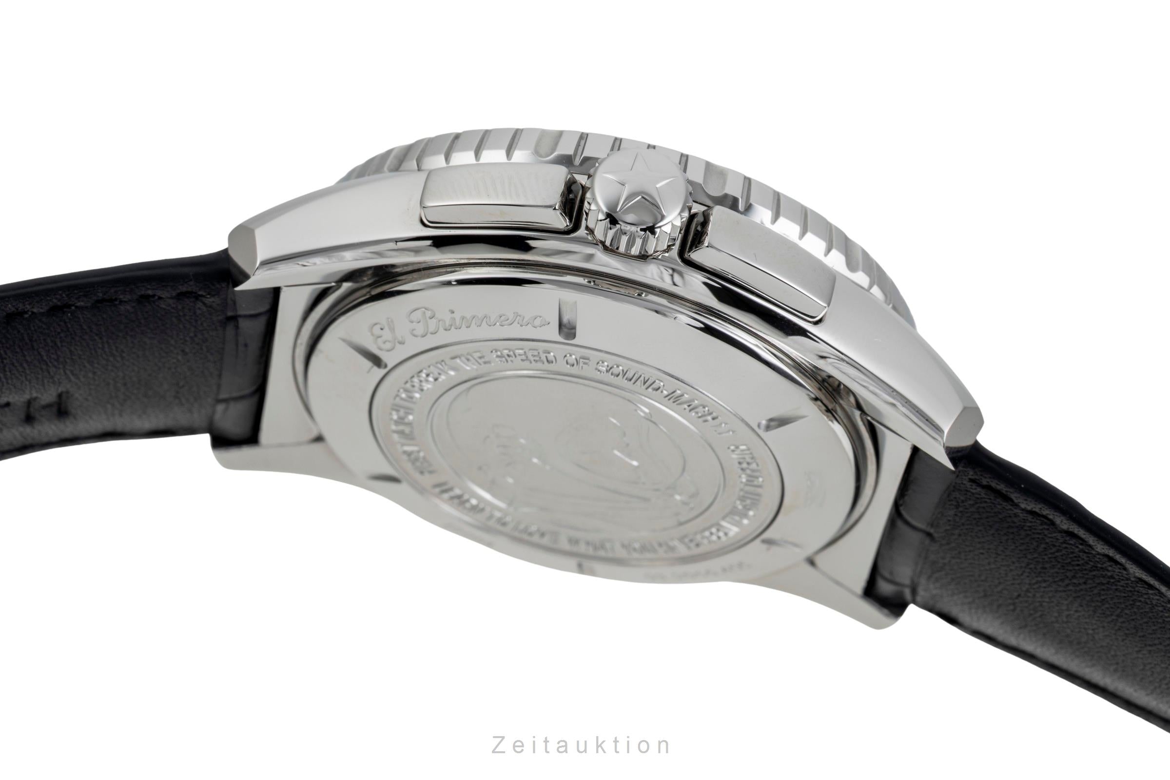 Zenith El Primero cronografo acciaio automatismo orologio da uomo 03.2066.405/69.R515  [2506337]