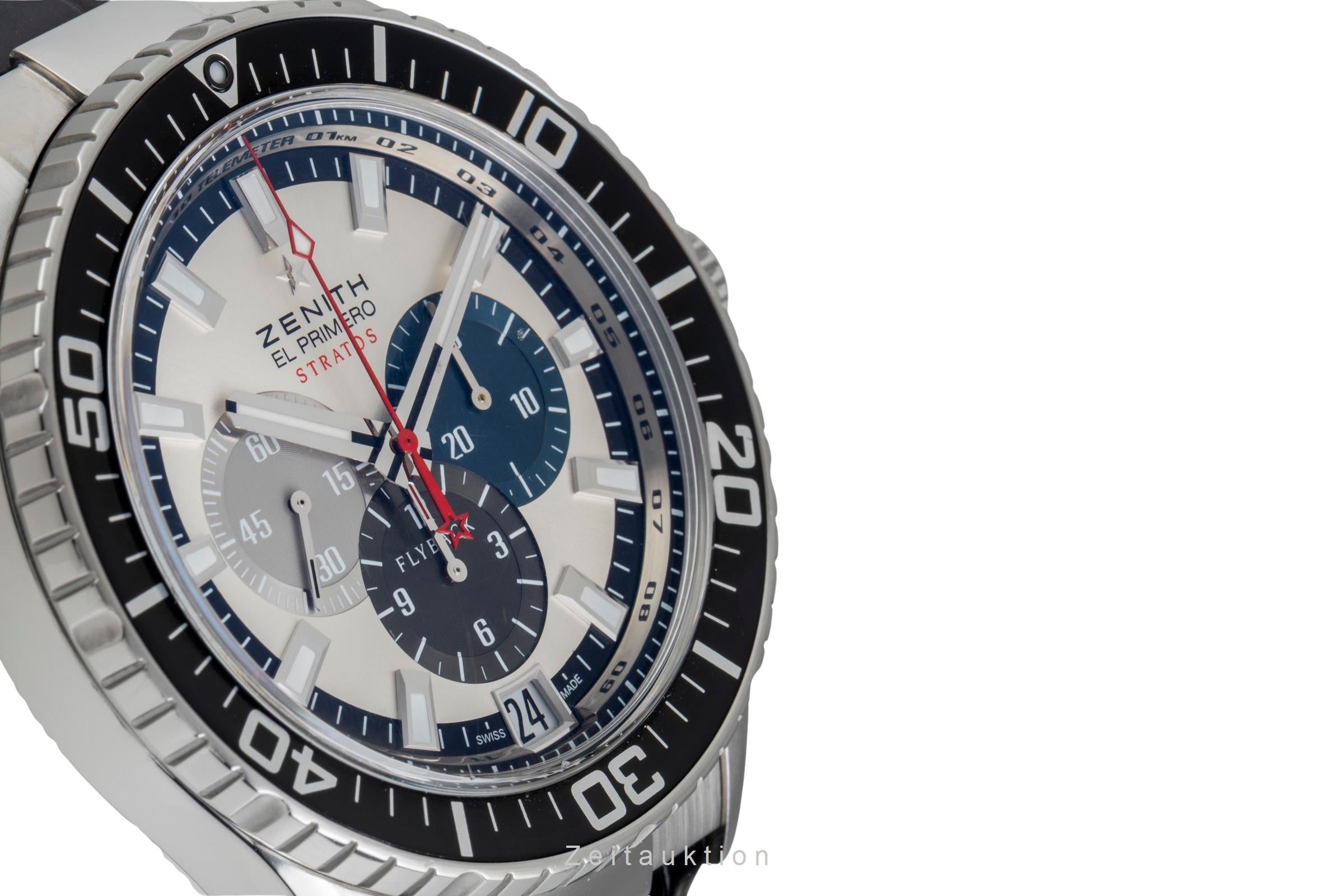 Zenith El Primero cronografo acciaio automatismo orologio da uomo 03.2066.405/69.R515  [2506337]