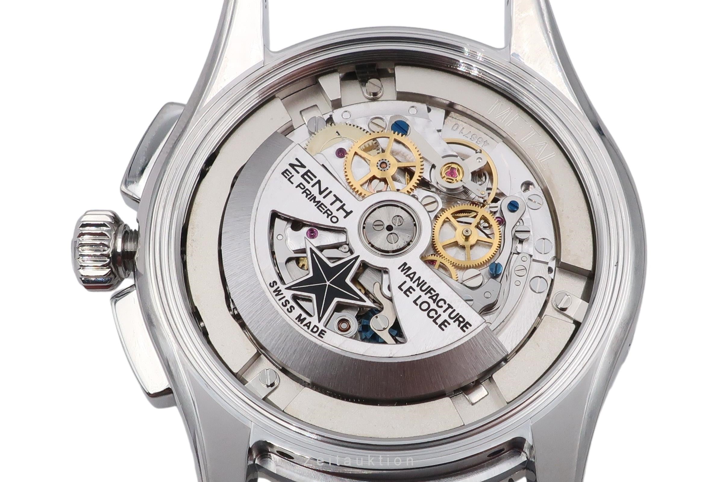 Zenith El Primero cronografo acciaio automatismo orologio da uomo 03.2066.405/69.R515  [2506337]