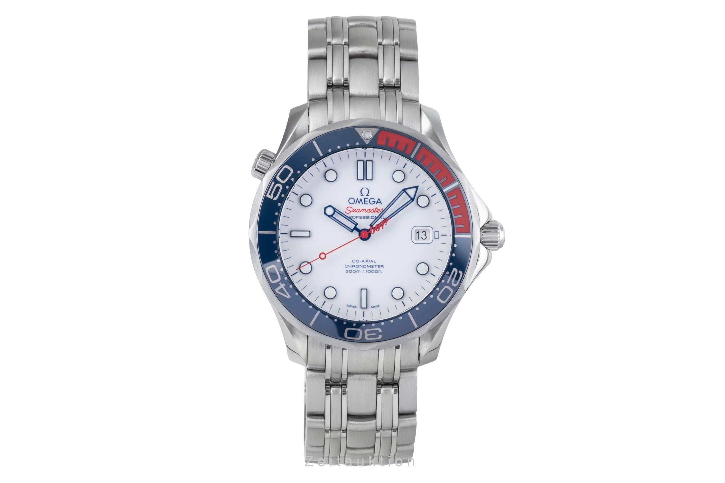 Omega Seamaster acier automatique montre pour hommes 212.32.41.20.04.001 Limited  [2506338]