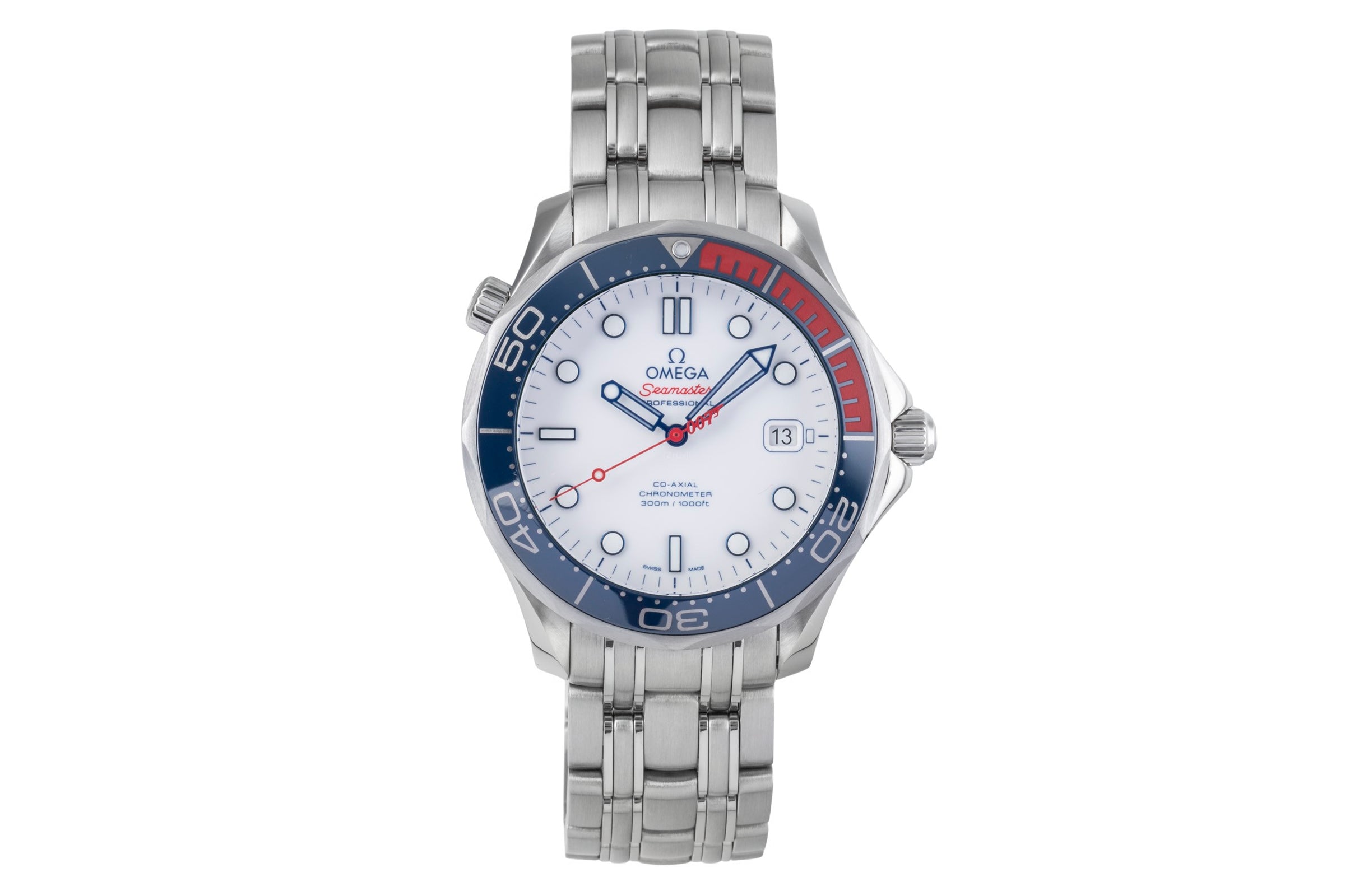 Omega Seamaster acier automatique montre pour hommes 212.32.41.20.04.001 Limited  [2506338]