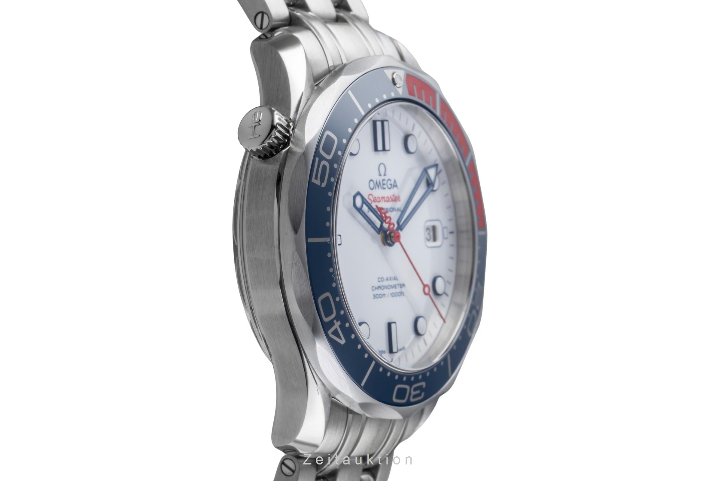 Omega Seamaster acier automatique montre pour hommes 212.32.41.20.04.001 Limited  [2506338]