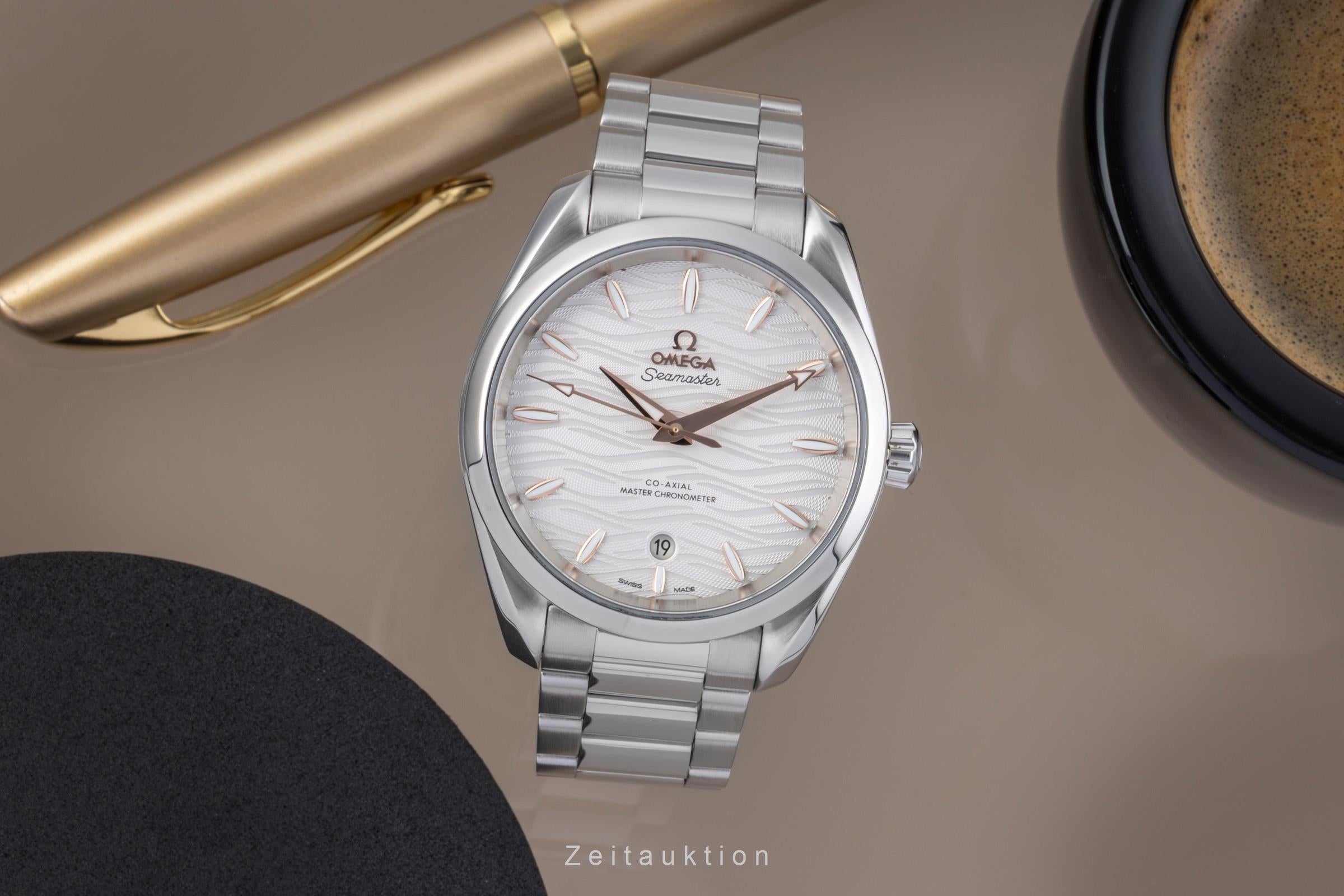 Omega Seamaster acciaio automatismo orologio da uomo 220.10.38.20.02.002 LP: 6800EUR  [2506344]