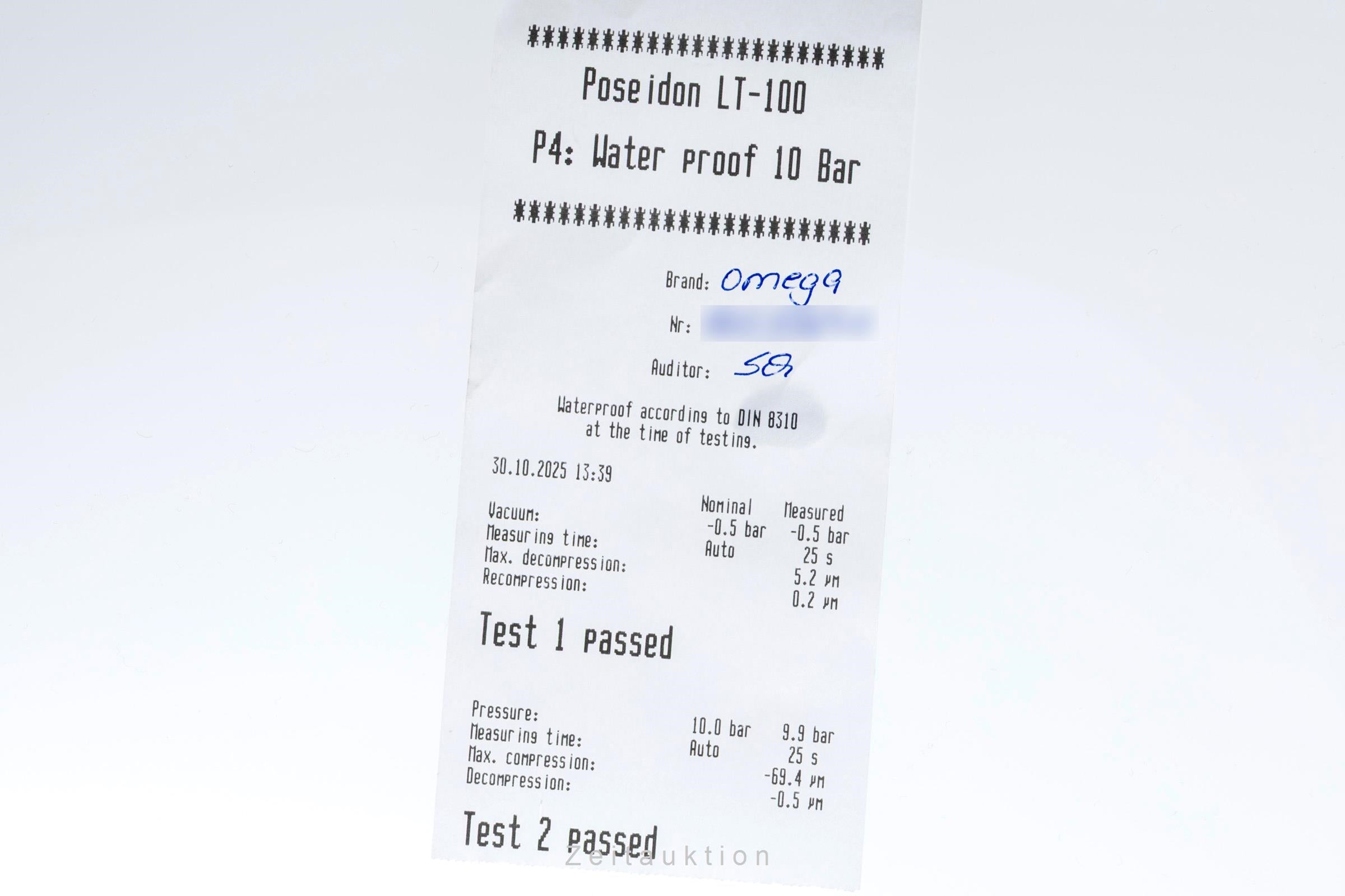 Omega Seamaster acciaio automatismo orologio da uomo 220.10.38.20.02.002 LP: 6800EUR  [2506344]