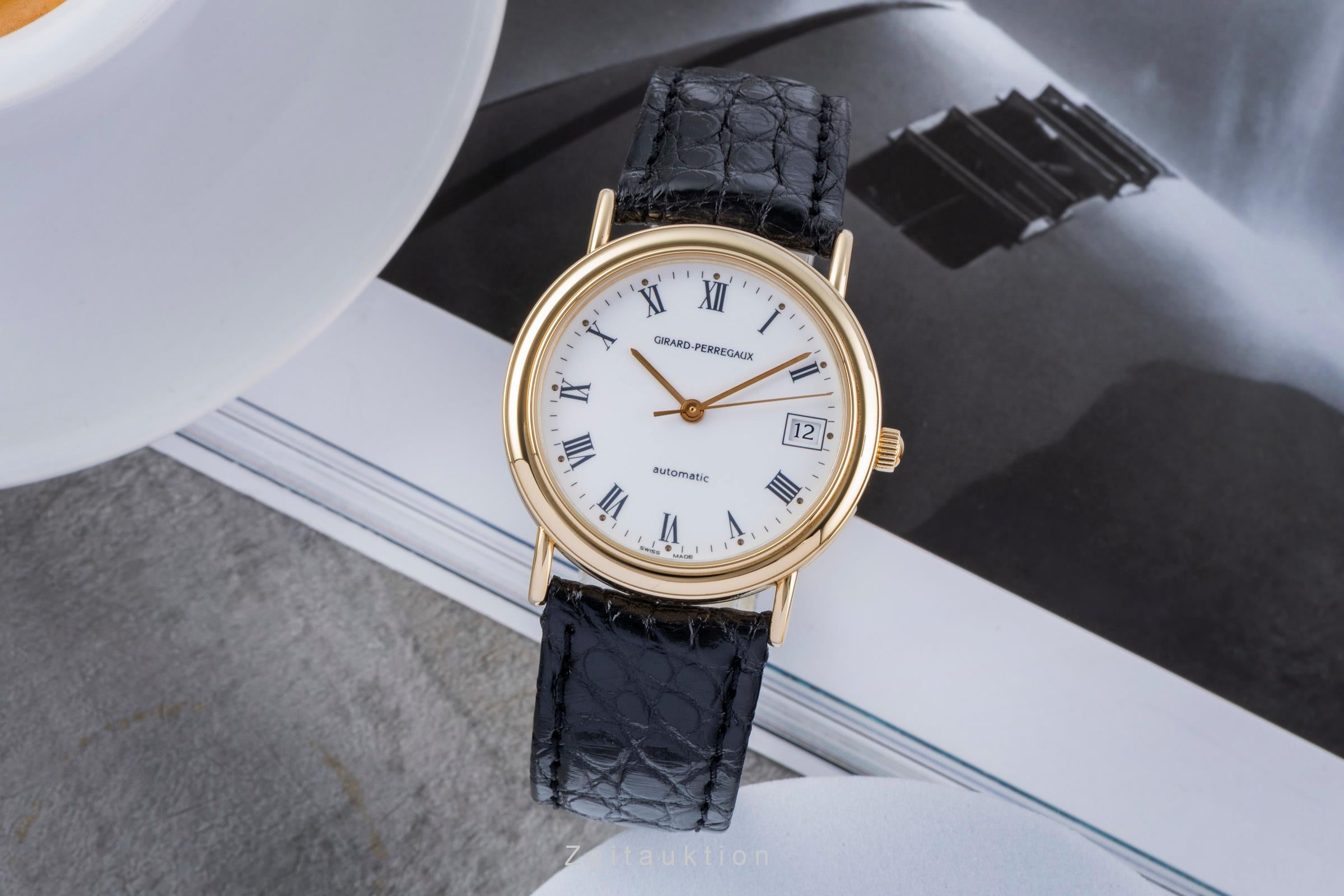 Girard Perregaux Classic Elegance oro de 18 quilates automático reloj para caballeros 47990-51-741B LP: 22600EUR  [2506348]