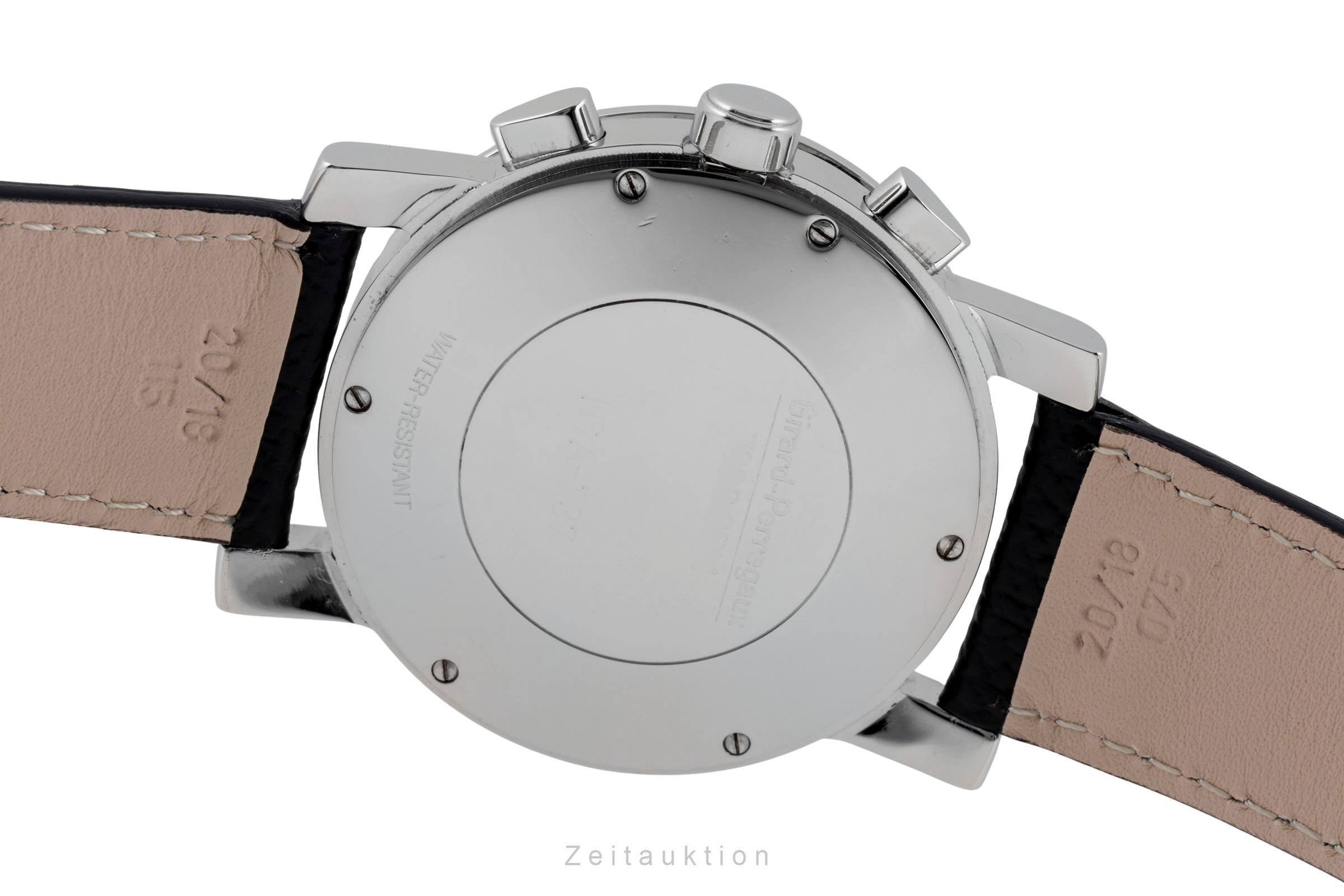 Girard Perregaux 7000 chronograph steel automatic Kal. 800-814 Ref