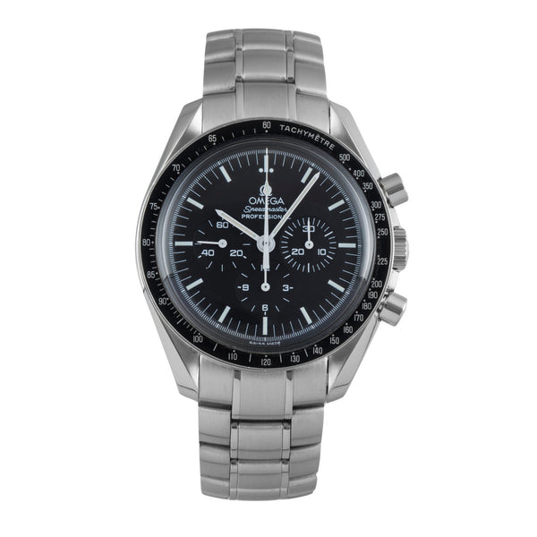 Omega Speedmaster Moonwatch cronografo acciaio carica manuale orologio da uomo 3570.50.00  [2506352]