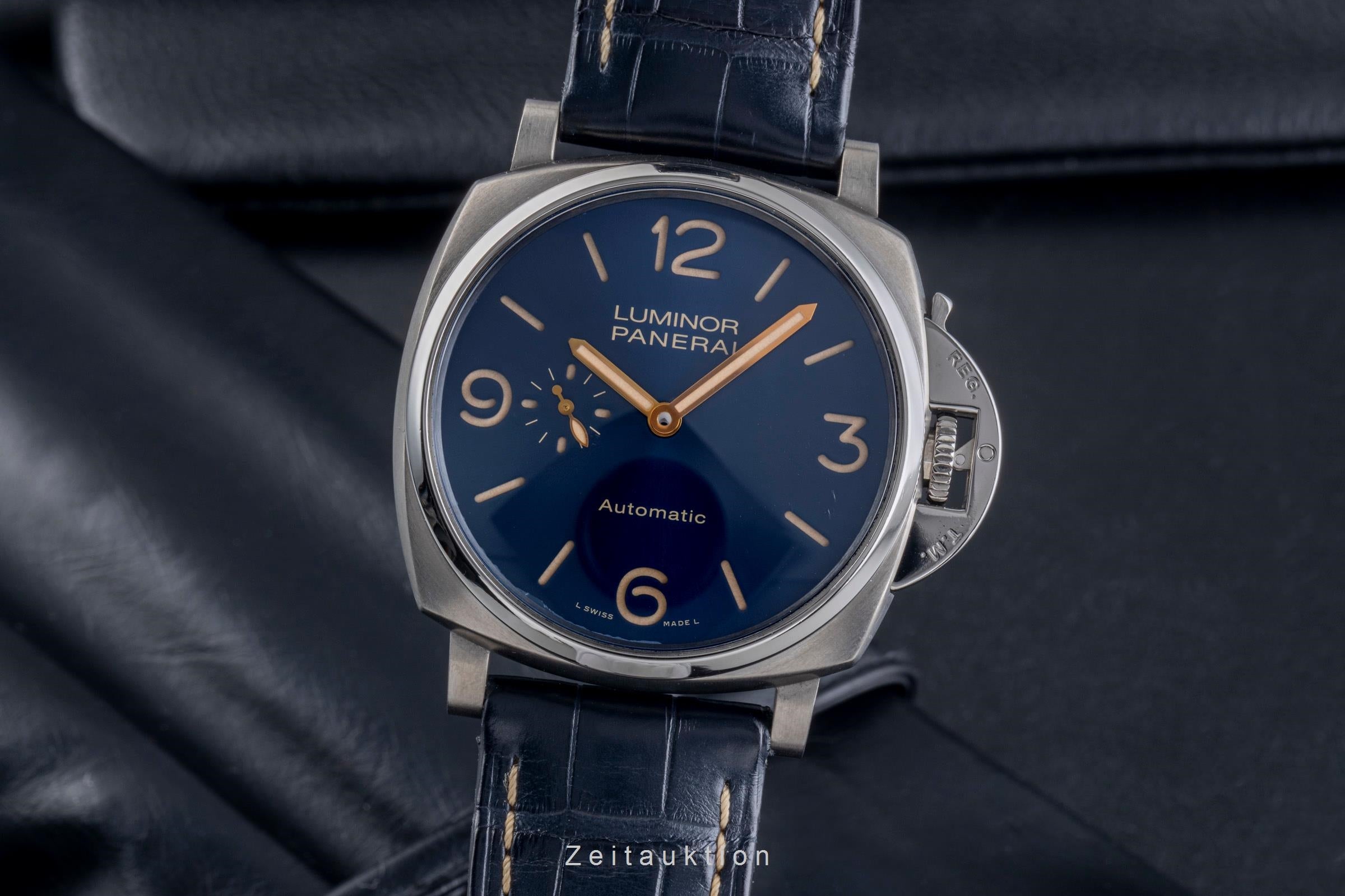 Panerai Luminor  titane  automatique montre pour hommes PAM00729  [2506353]