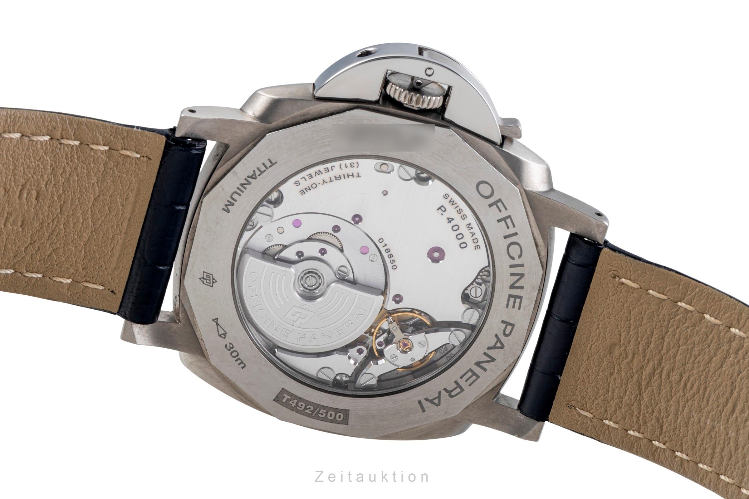 Panerai Luminor  titane  automatique montre pour hommes PAM00729  [2506353]