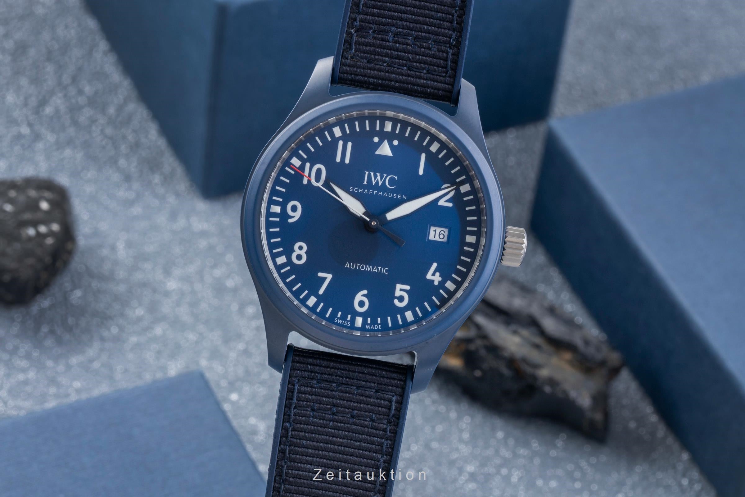 IWC Pilot cerámica / titanio automático reloj para caballeros IW328101 LP: 7000EUR Limited  [2506355]