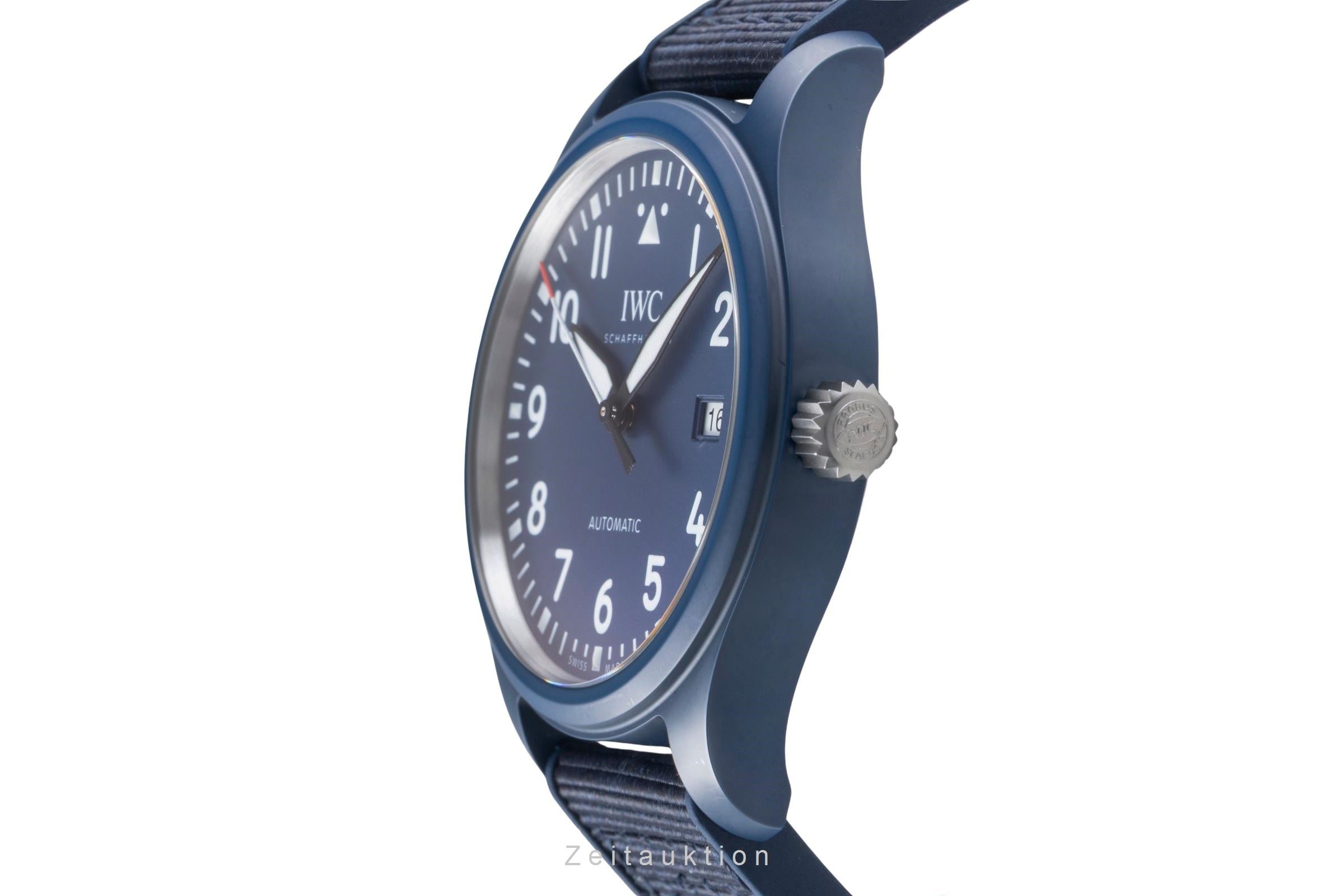 IWC Pilot cerámica / titanio automático reloj para caballeros IW328101 LP: 7000EUR Limited  [2506355]