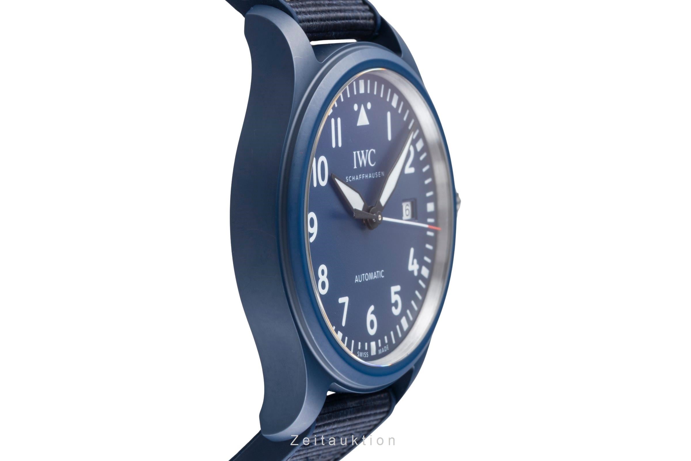 IWC Pilot cerámica / titanio automático reloj para caballeros IW328101 LP: 7000EUR Limited  [2506355]