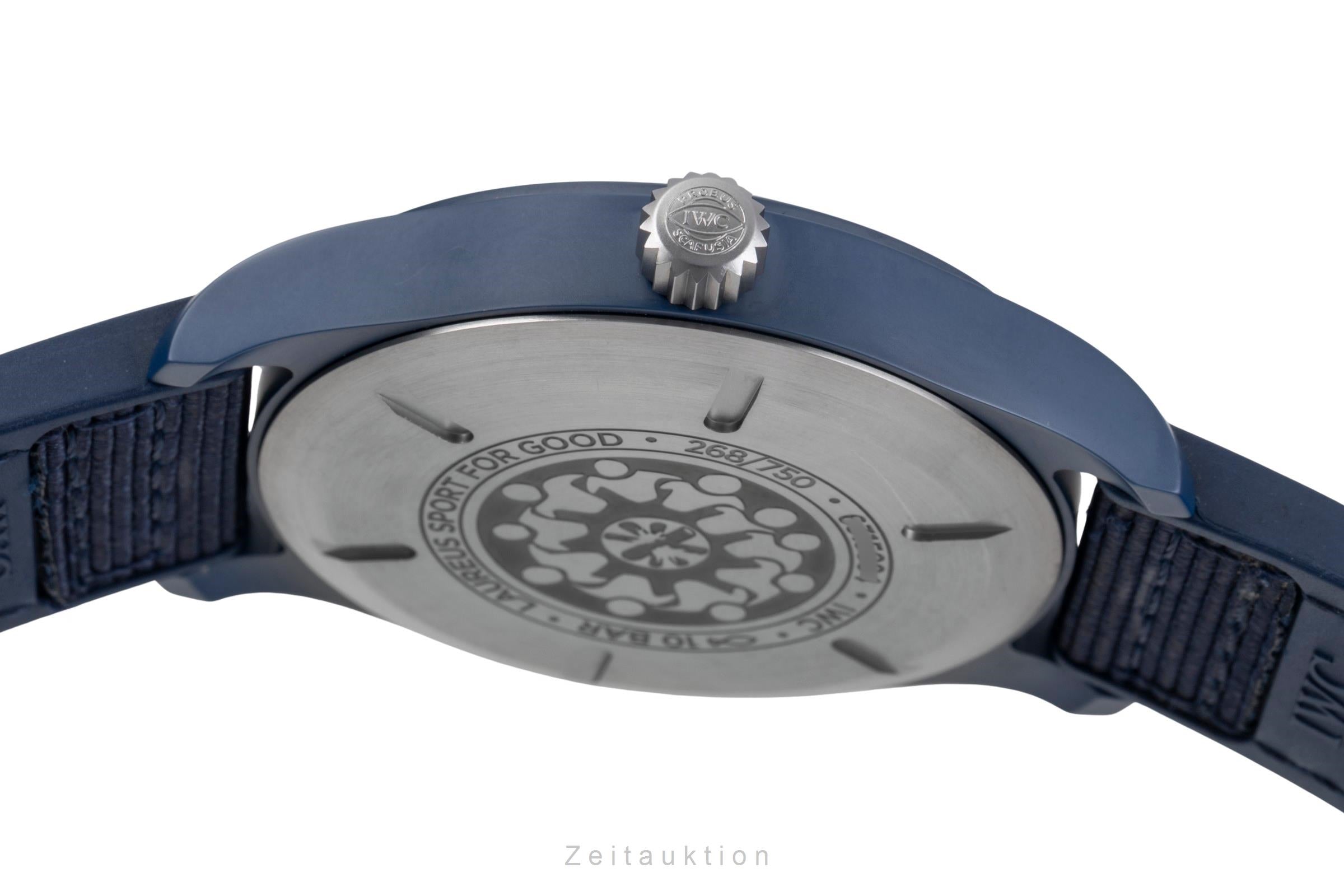 IWC Pilot cerámica / titanio automático reloj para caballeros IW328101 LP: 7000EUR Limited  [2506355]