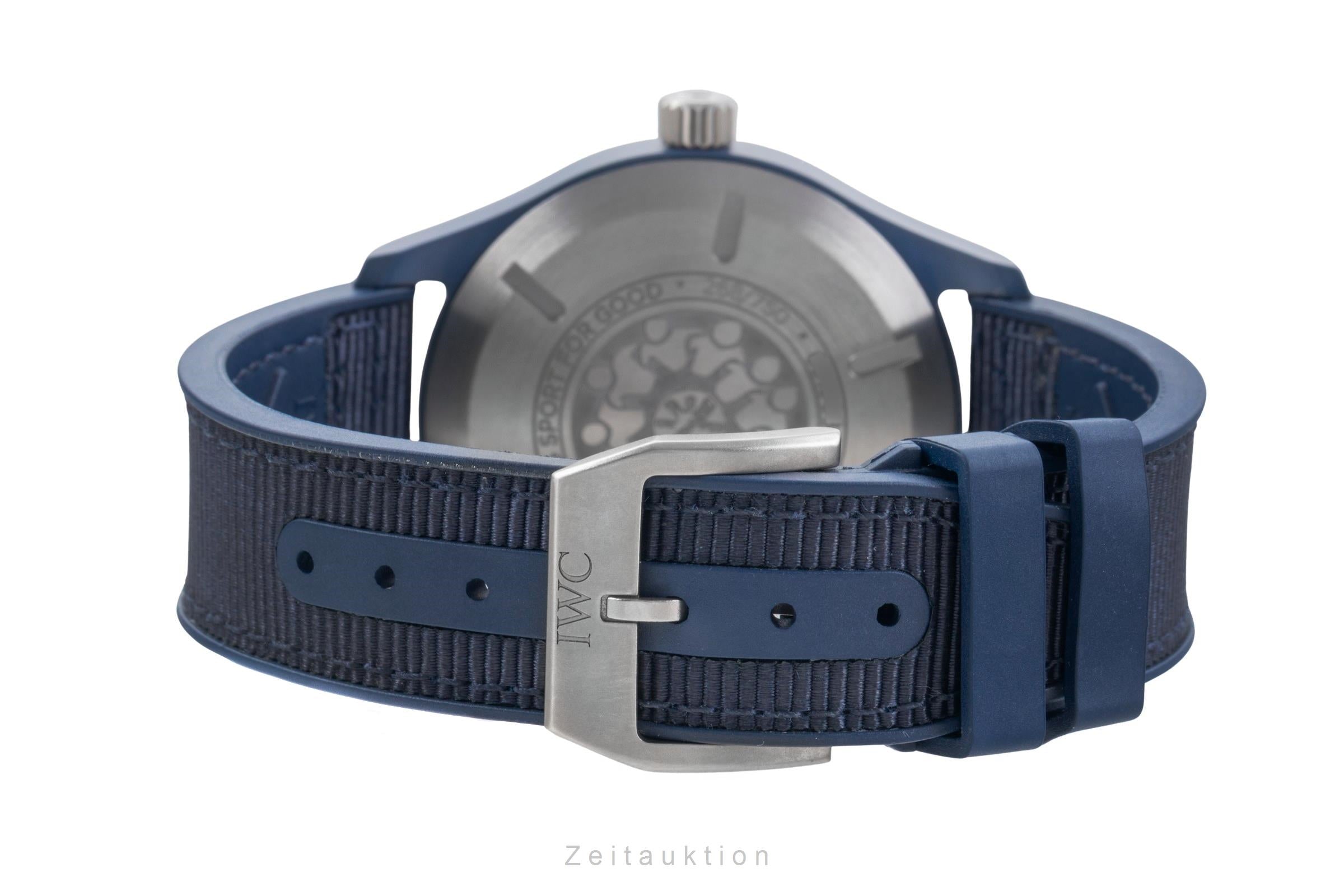 IWC Pilot cerámica / titanio automático reloj para caballeros IW328101 LP: 7000EUR Limited  [2506355]
