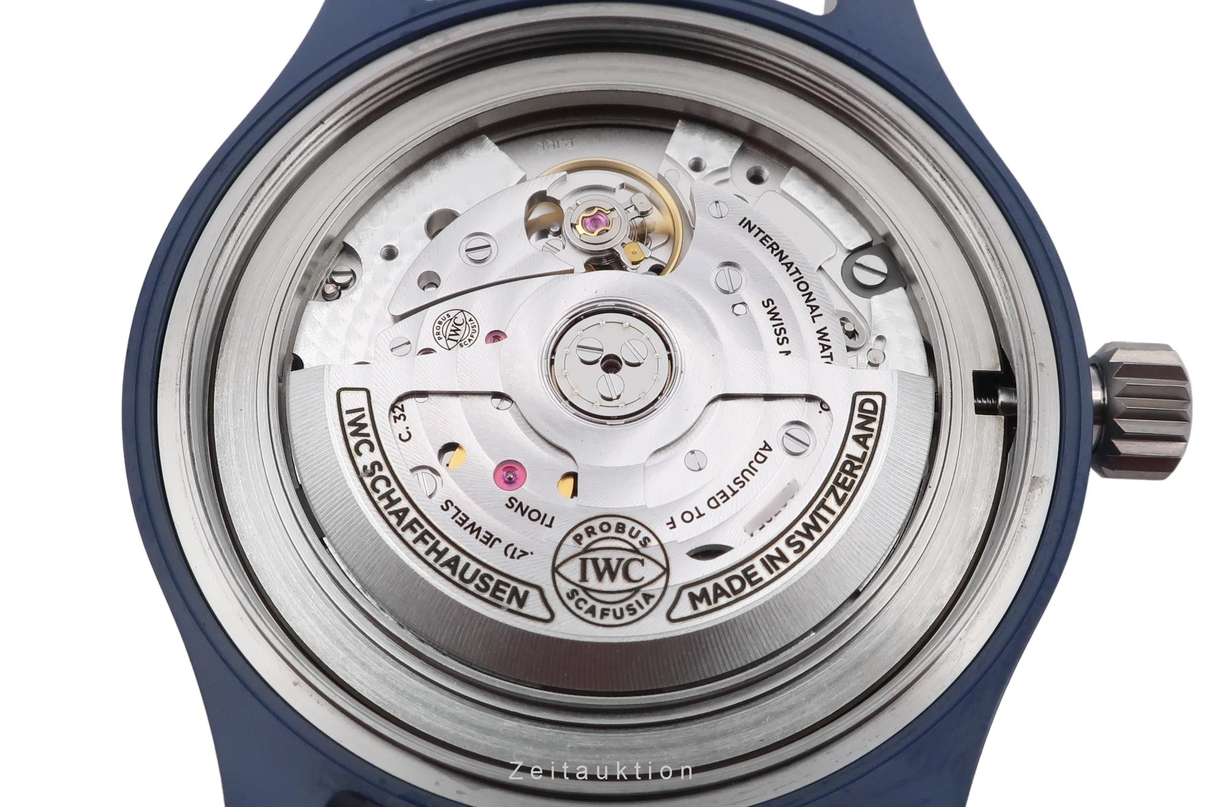 IWC Pilot cerámica / titanio automático reloj para caballeros IW328101 LP: 7000EUR Limited  [2506355]