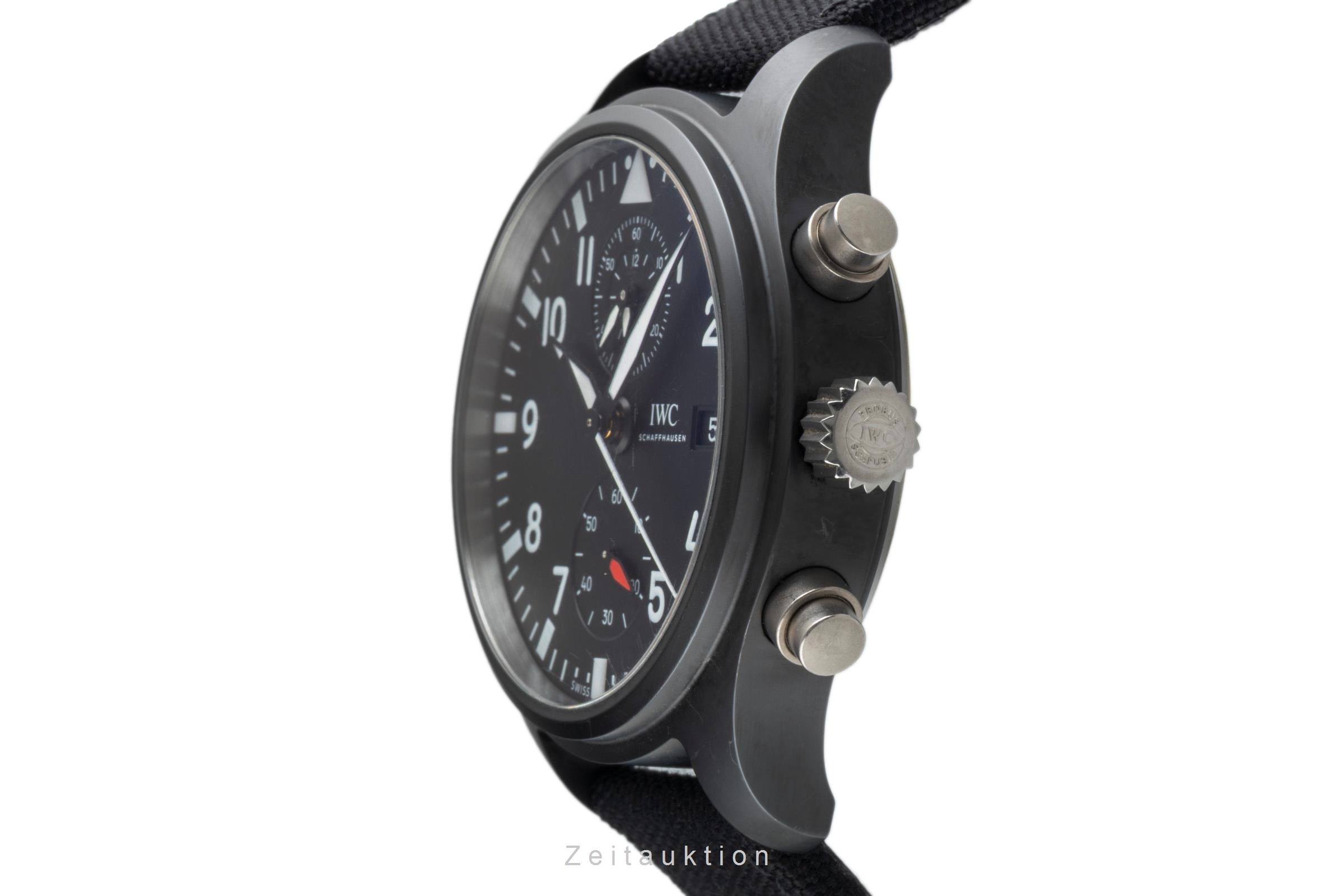 IWC Pilot chronograph ceramic / titanium automatic men's watch IW389001 LP: 9900EUR  [2506356]