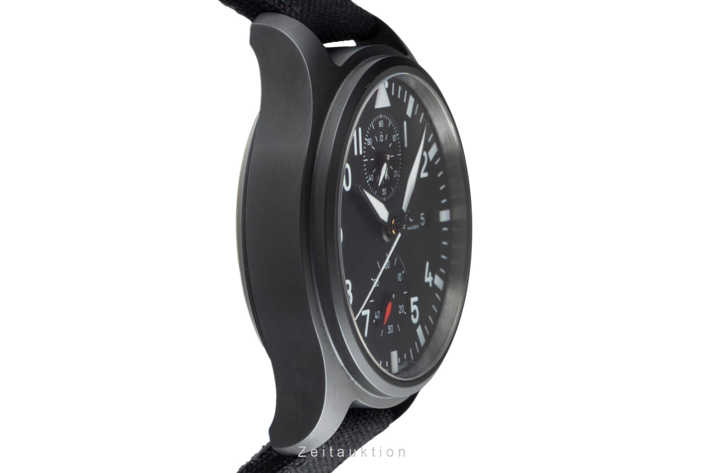 IWC Pilot chronograph ceramic / titanium automatic men's watch IW389001 LP: 9900EUR  [2506356]