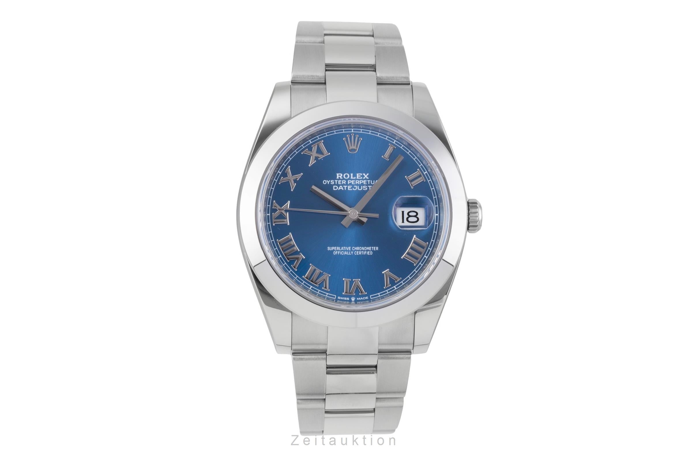 Rolex Datejust acciaio automatismo orologio da uomo 126300  [2506358]