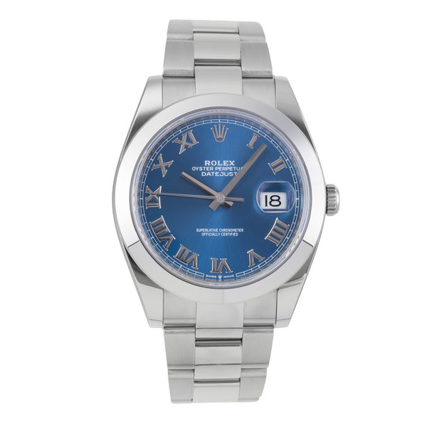 Rolex Datejust acciaio automatismo orologio da uomo 126300  [2506358]