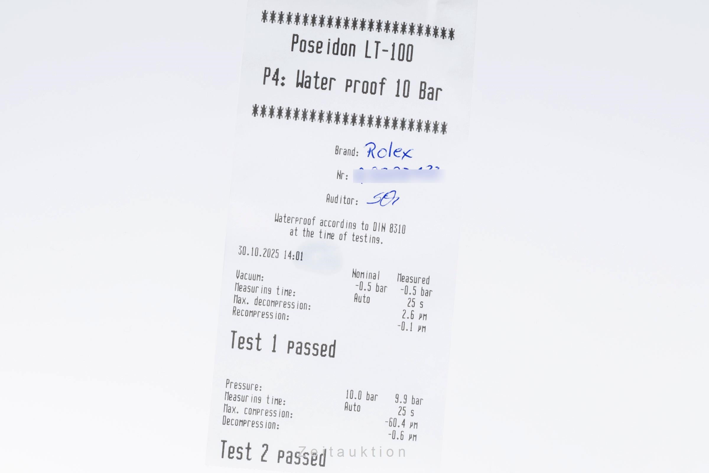 Rolex Datejust acciaio automatismo orologio da uomo 126300  [2506358]